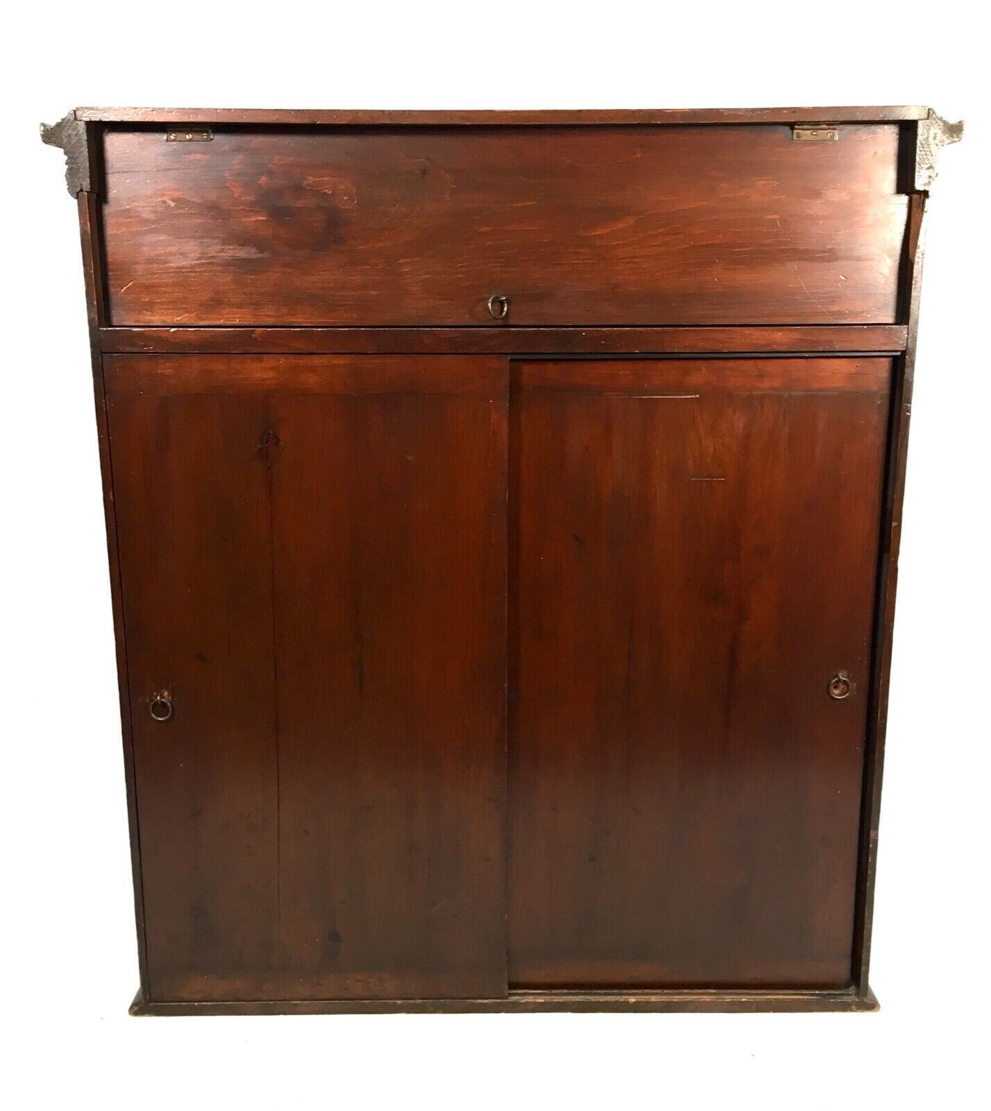 Antique Advertising Shop Display Cabinet Bookcase For Eyre & Spottiswoode C.1900 photo vintage