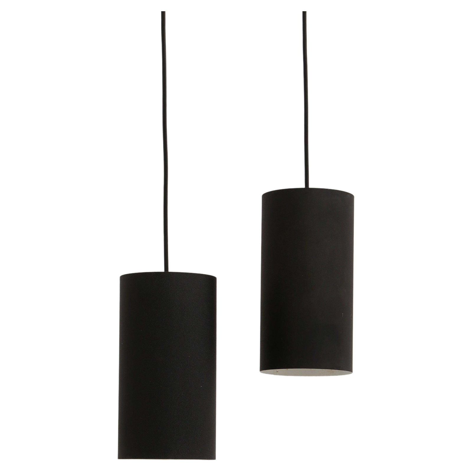 Philips Set Of 2 Hanging Lamps Model Nt 48 Design By Argenta, 1960