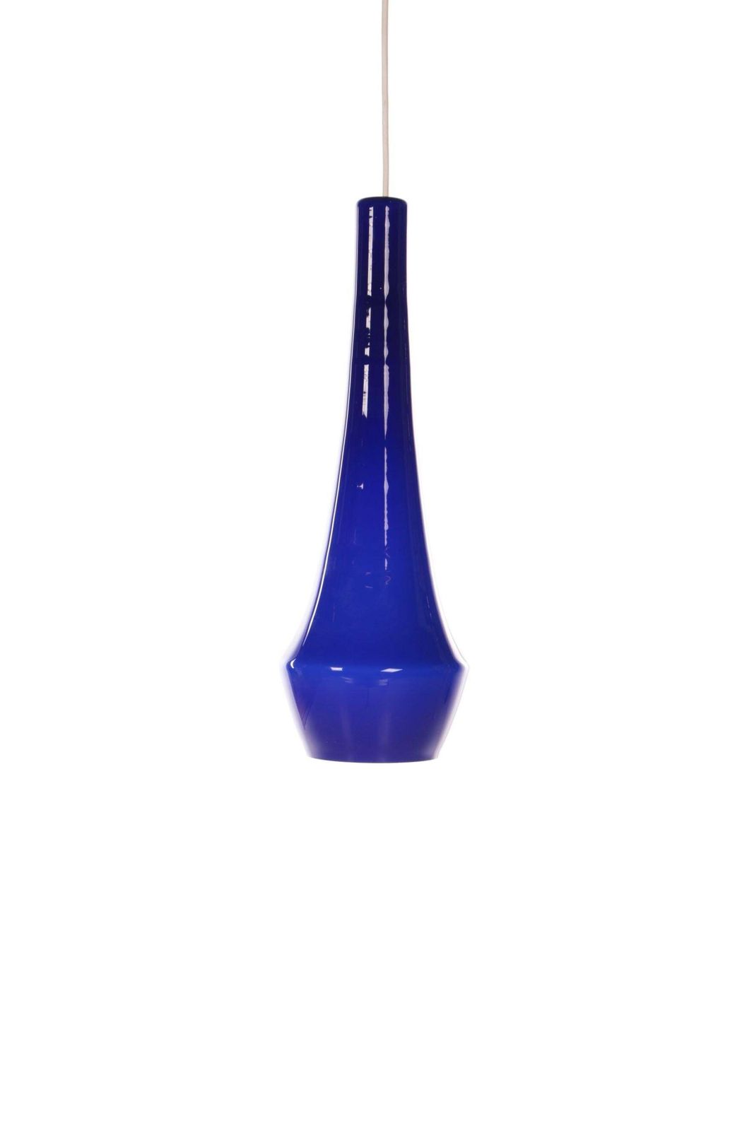 Holmegaard Glass Hanging Lamp Design Louis Poulsen, 1960 Denmark photo furniture