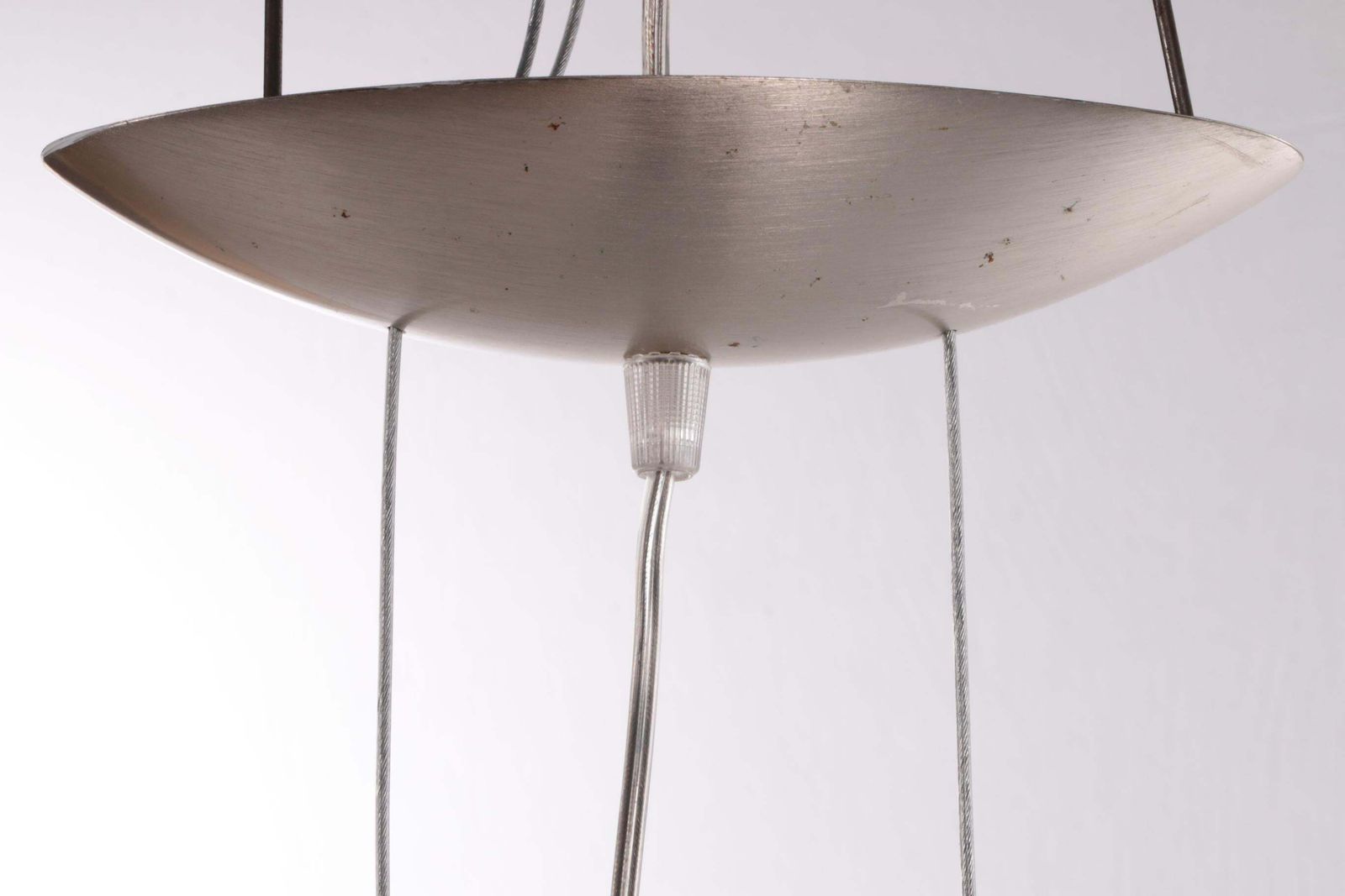 photo vintage Italian Hanging Lamp Murano Glass Made By Avmazzega, 1990, Italy