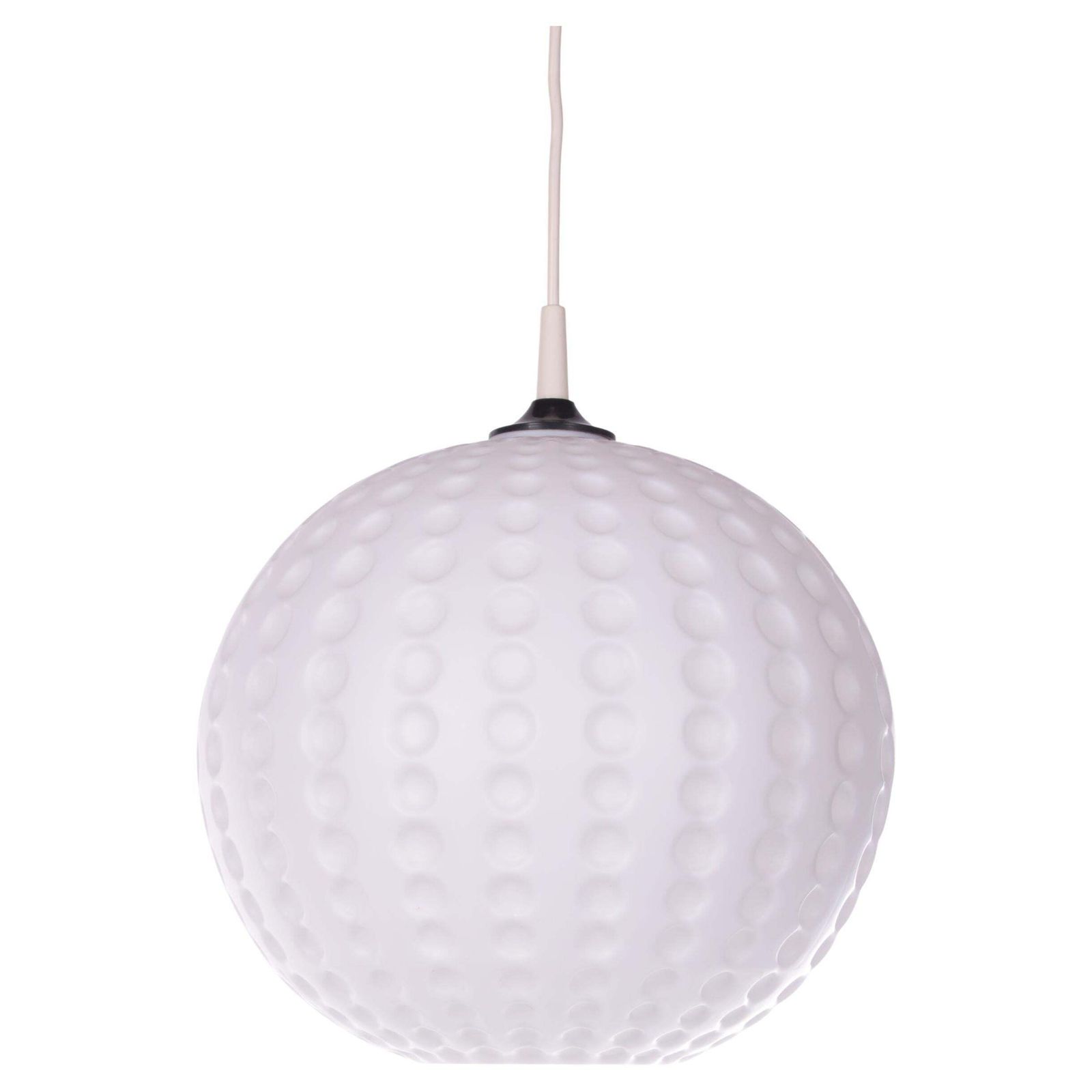 Vintage Milk Glass Hanging Lamp By Peill Und Putzler, 1960s