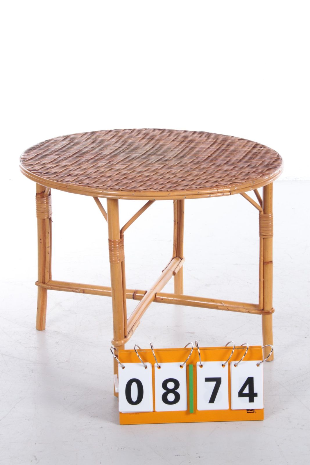 Vintage Round Coffee Table Bohemian Style, 1960 photo buy