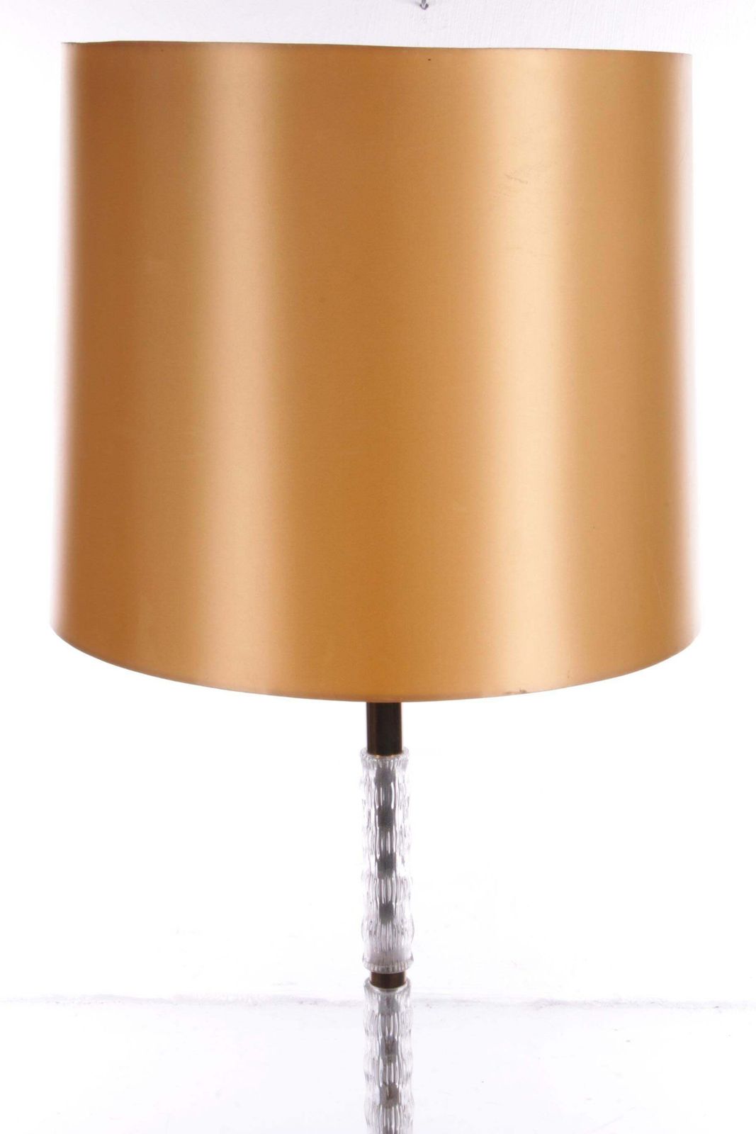 Floor Lamp With Glass Tubes And Brass Details, 1960s photo 522.0