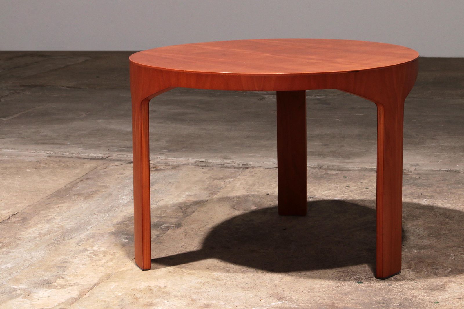 Beautiful Wooden Side Table With Vintage 70s photo Furniture