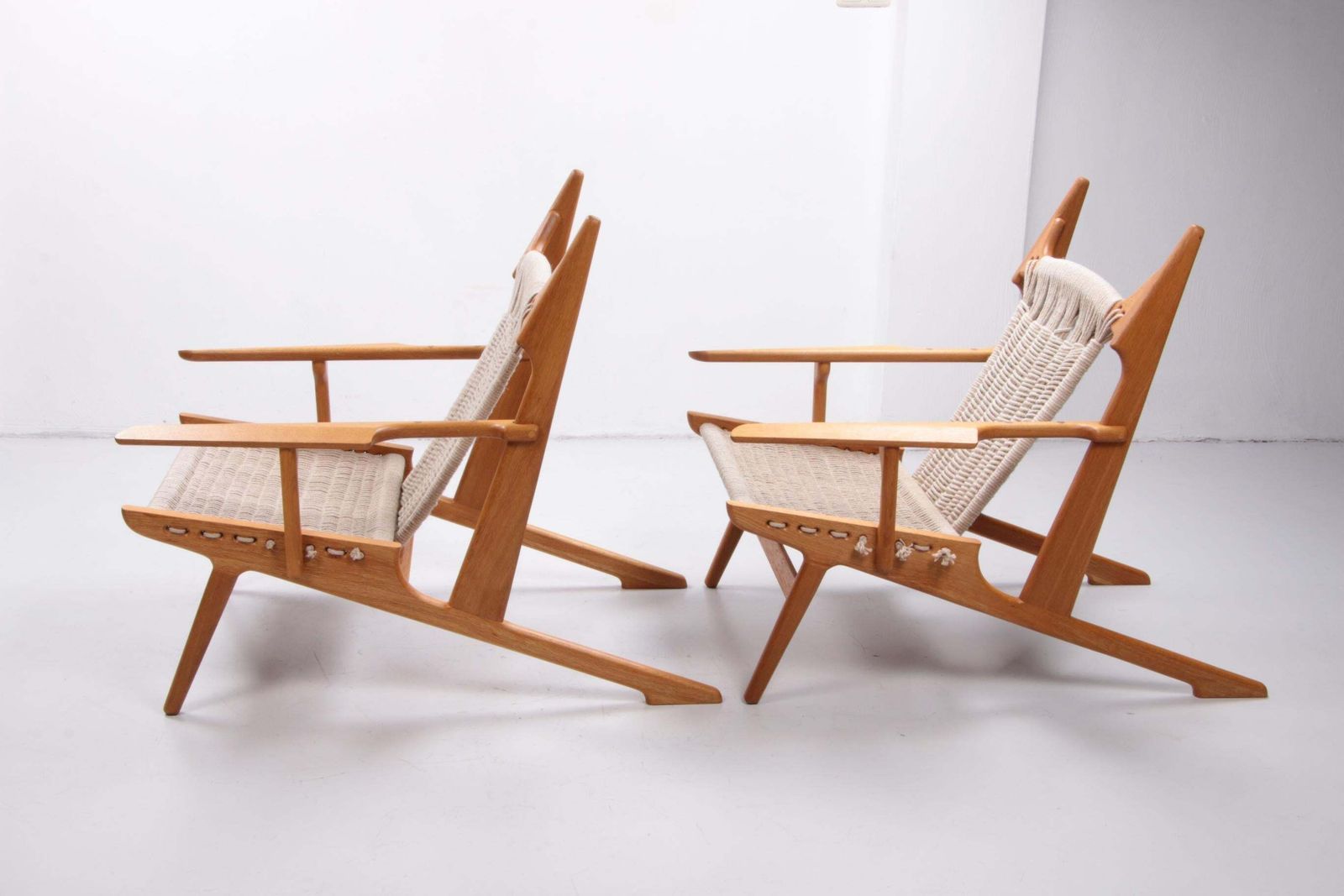 Design Set Lounge Chairs Design And Handmade By Martin Godsk 1990 Denmark photo Furniture