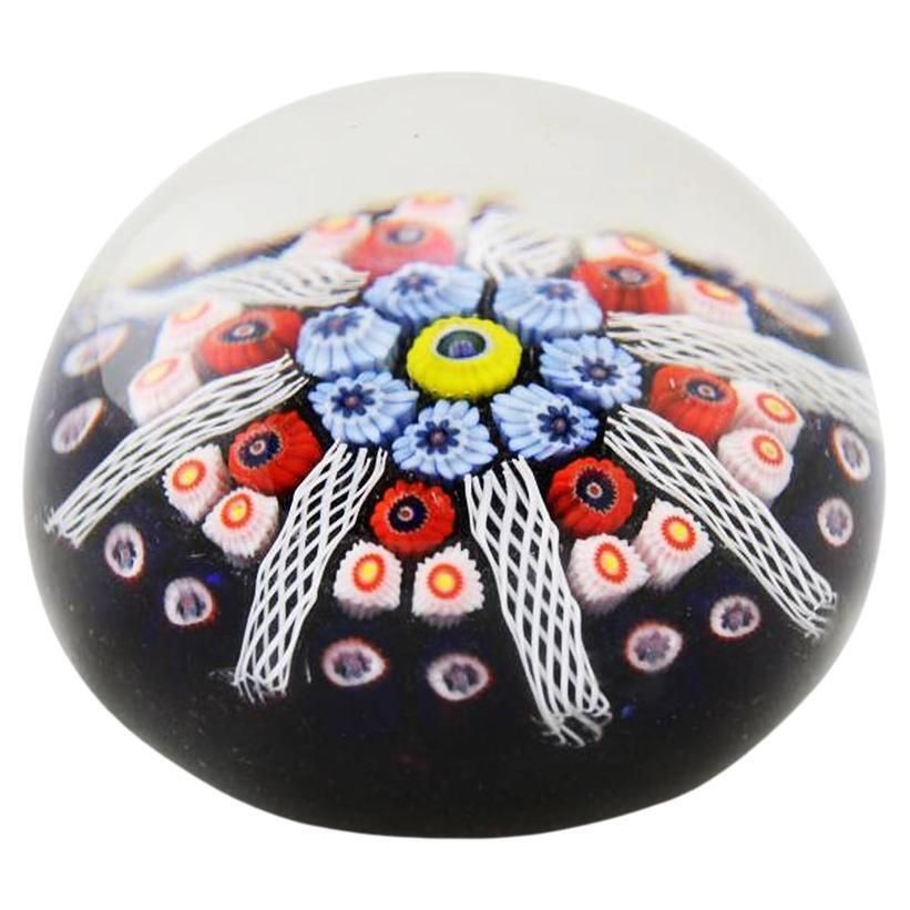 John Deacons Perthshire Millefiori Glass Presse Papier 1970