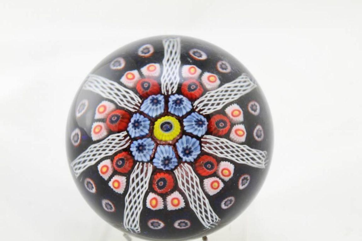 John Deacons Perthshire Millefiori Glass Presse Papier 1970 photo Home Decor