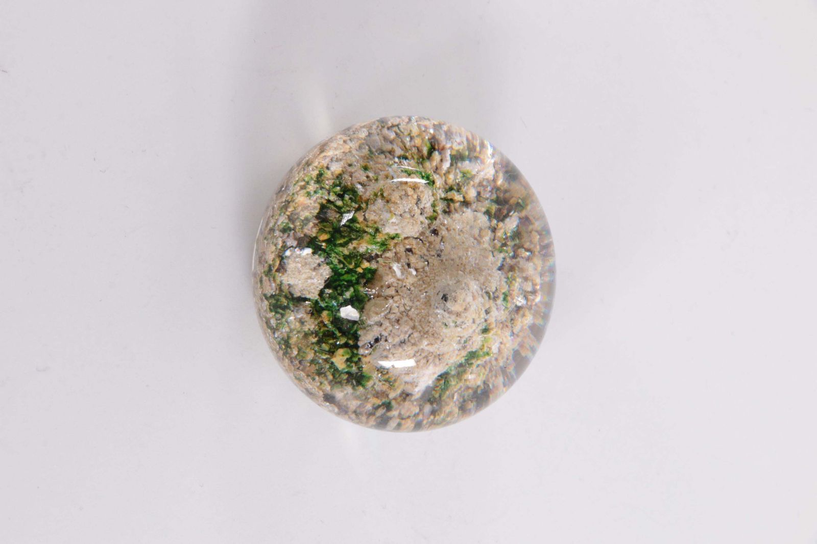Home Decor Antique Baccarat Paperweight Landscape With Mountains photo