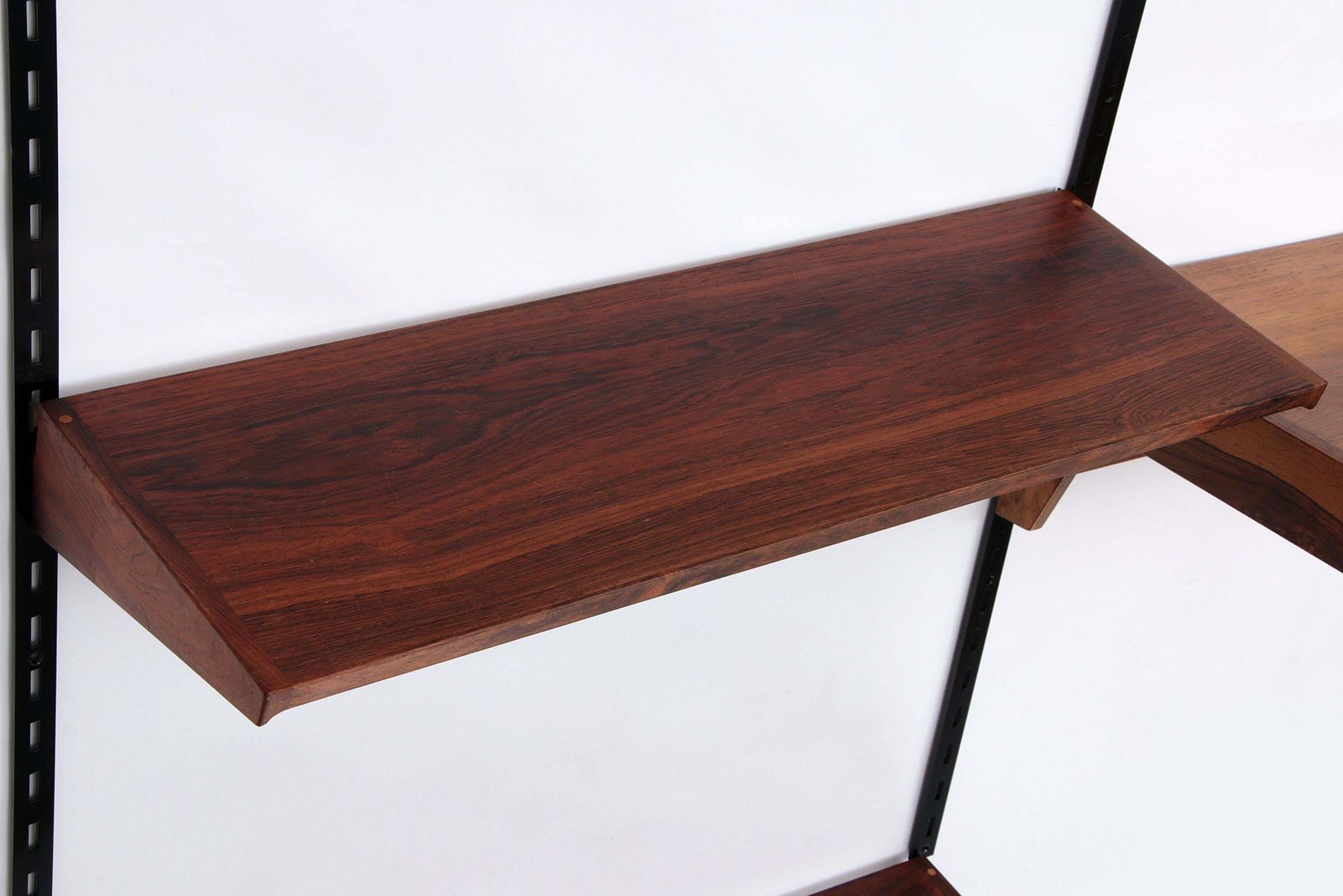 photo for sale Modular Dark Wooden Wall System From Kai Kristiansen   Fm Møbler