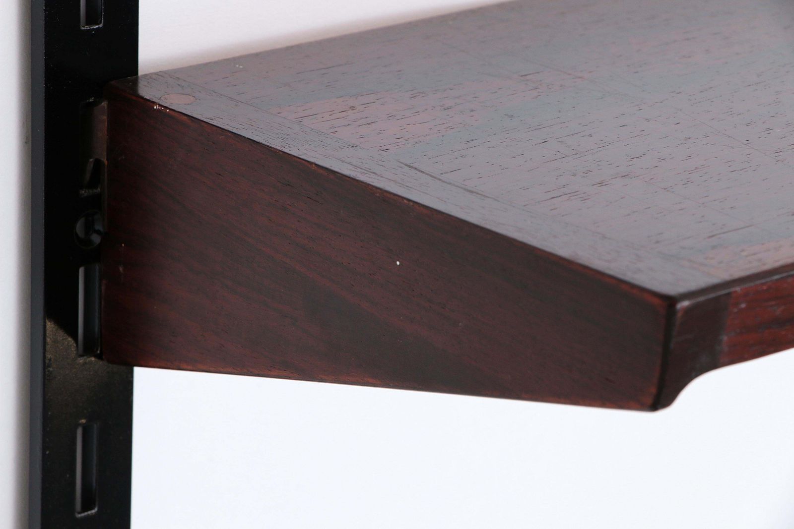 Furniture Modular Dark Wooden Wall System From Kai Kristiansen   Fm Møbler photo