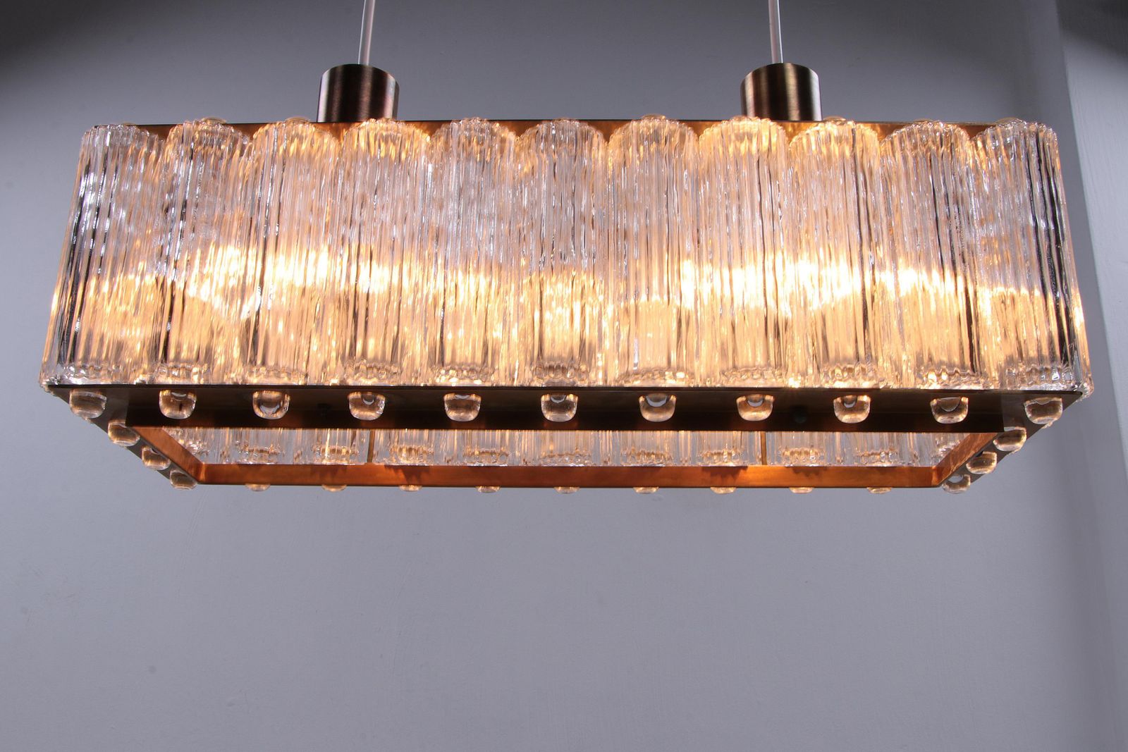Rare Rectangular Pendant Lamp Nordlys Light By Eric Warna photo vinterior