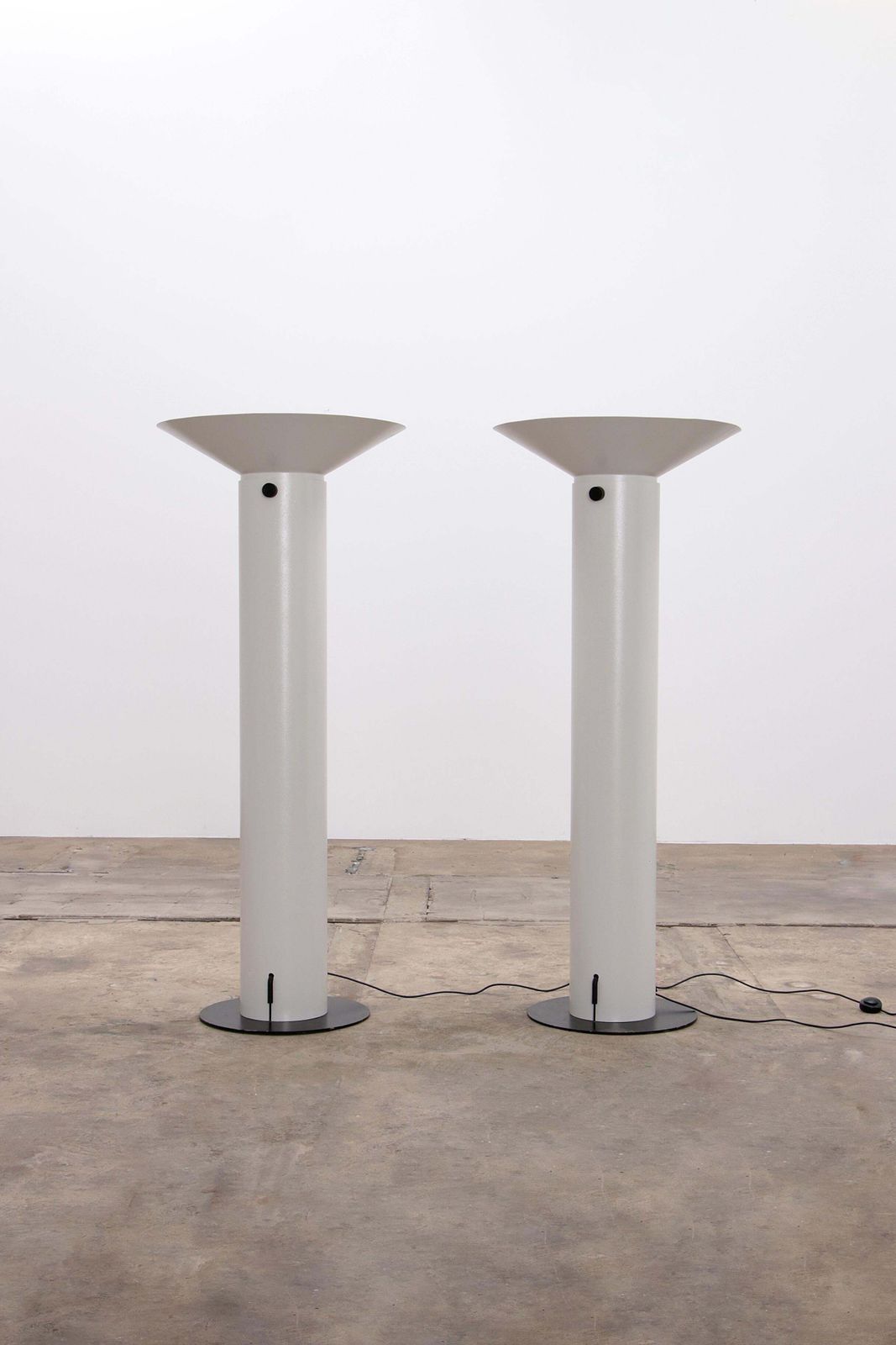 Large And Very Rare Big White Floor Lamps By Elio Martinelli, 1960 Italy photo furniture