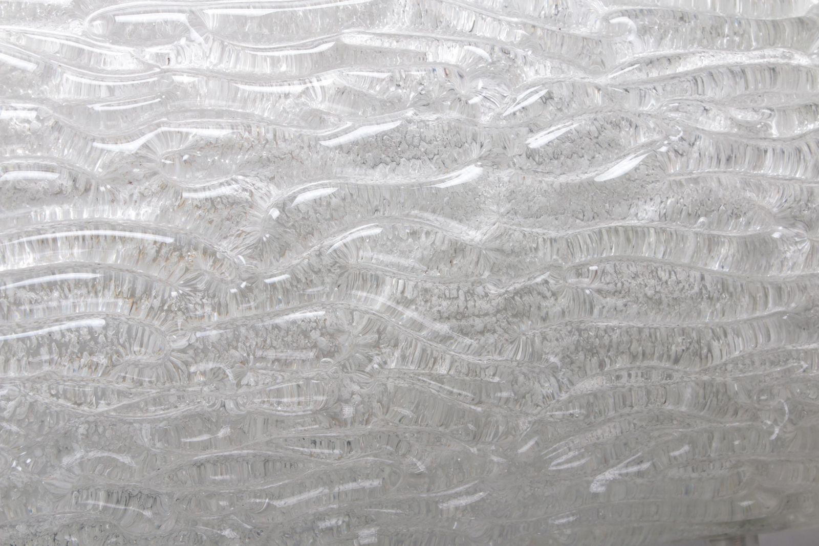 photo furniture Xxl Ice Wall Lamp By Hillebrand 60 Cm Long Made In 1960