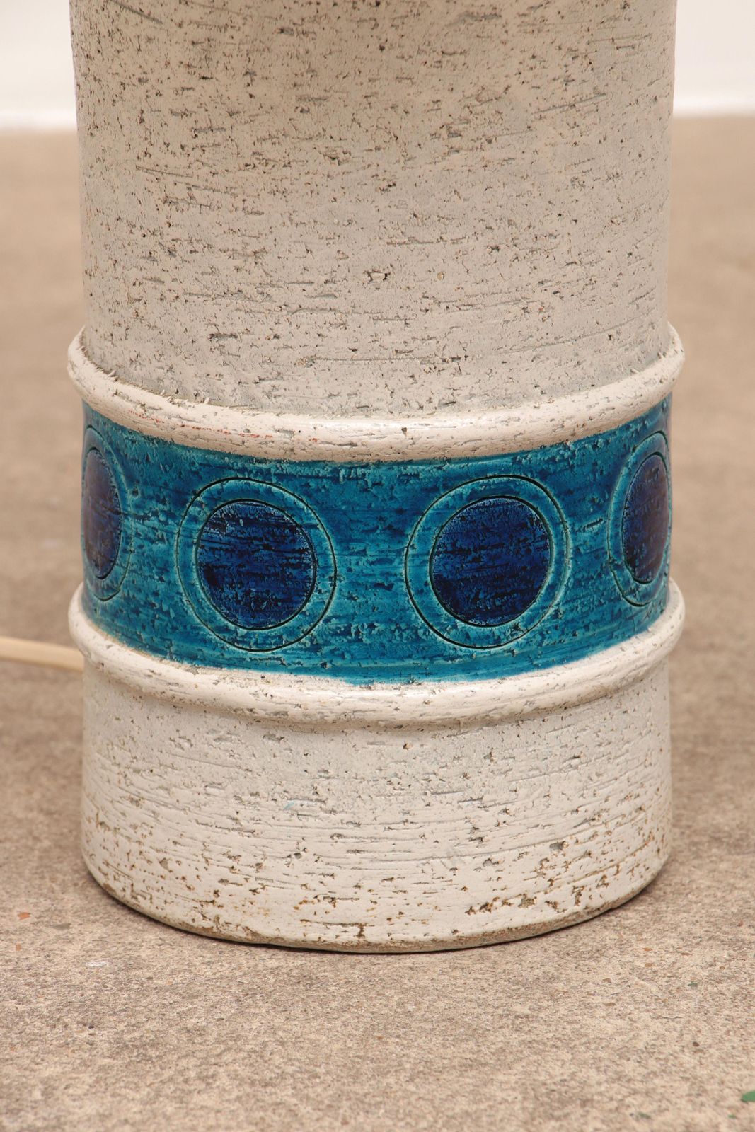 Table Lamp Made Of Ceramic Design By Aldo Londi By Bergboms, 1960s photo vinterior