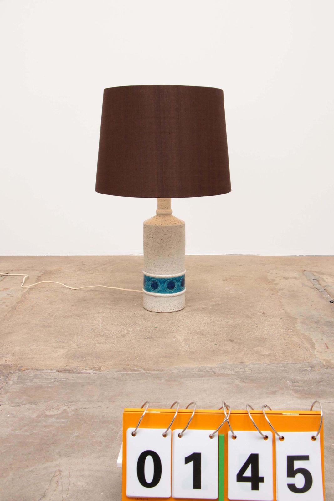 577.0 Table Lamp Made Of Ceramic Design By Aldo Londi By Bergboms, 1960s photo