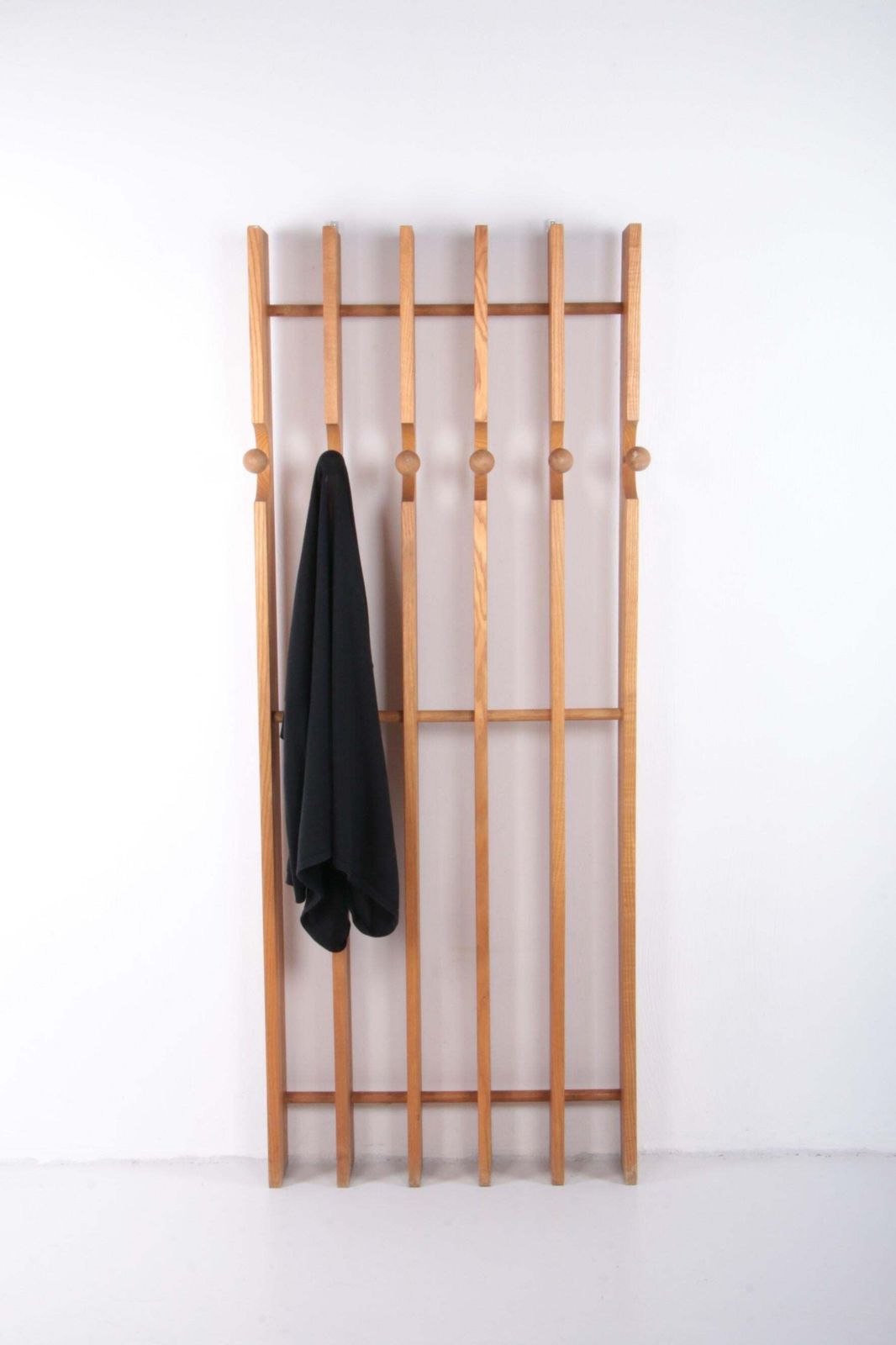 Arspect Spectrum Coat Rack Rare Edition 1974, Esh Wood Netherlands photo furniture