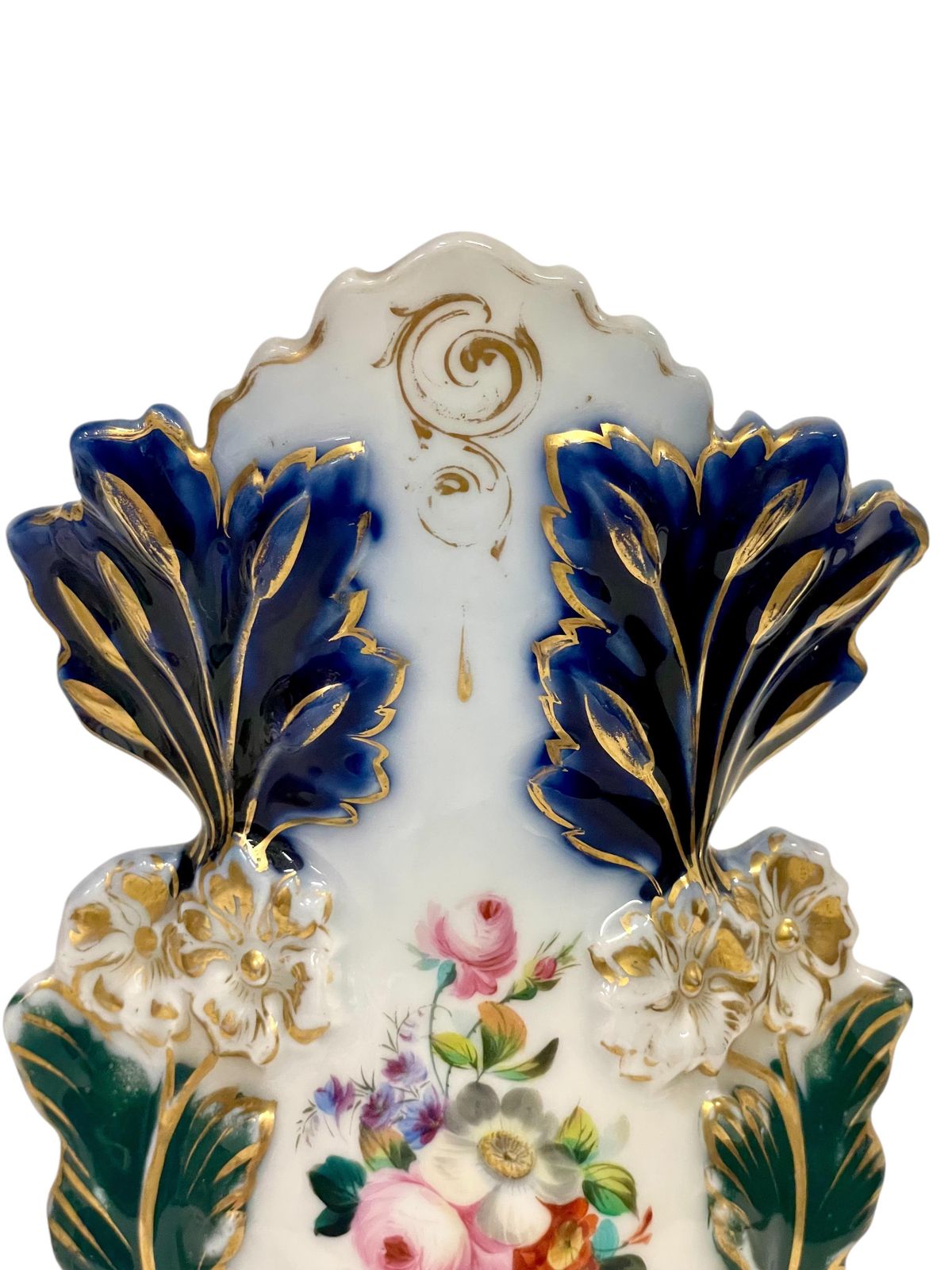 19th Century Porcelaine De Paris Wedding Vase photo vinterior