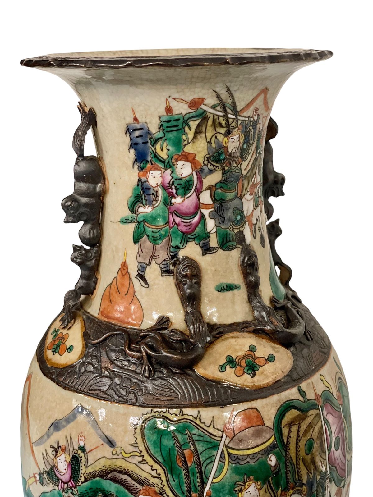 Antique Pair Of Large Chinese Vases photo buy