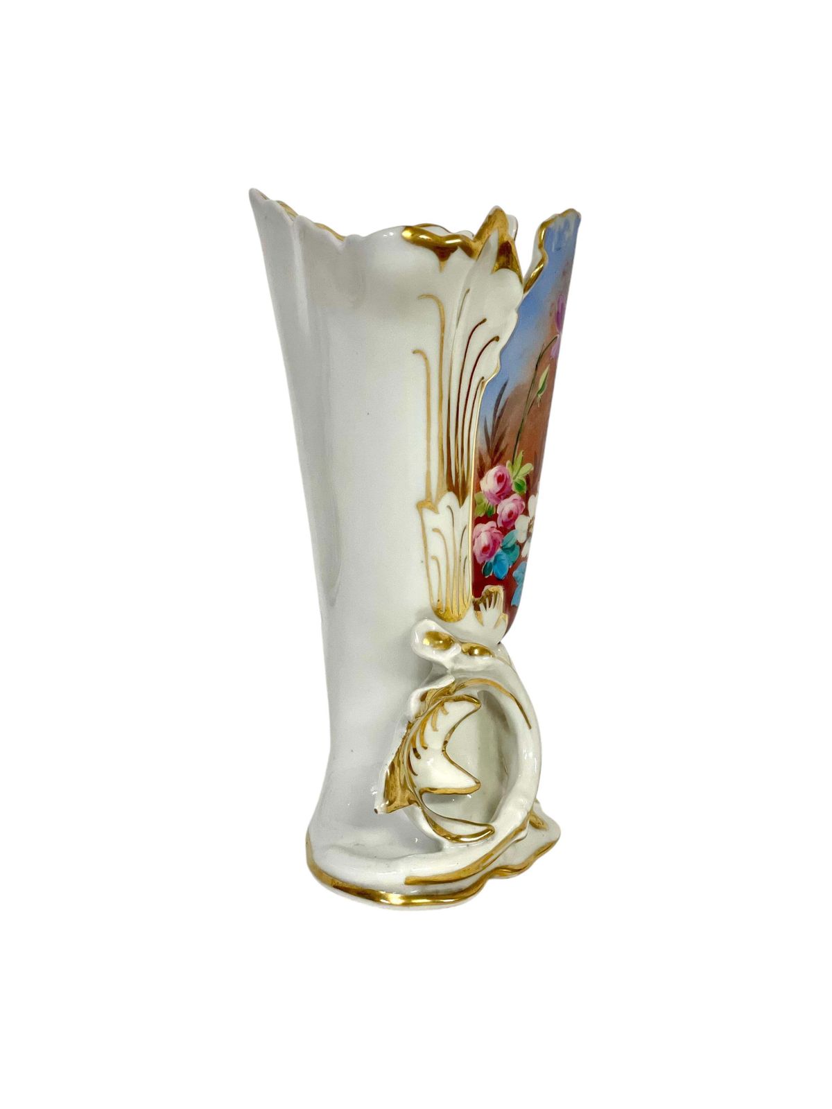 19th Century Porcelaine De Paris Wedding Vase photo furniture