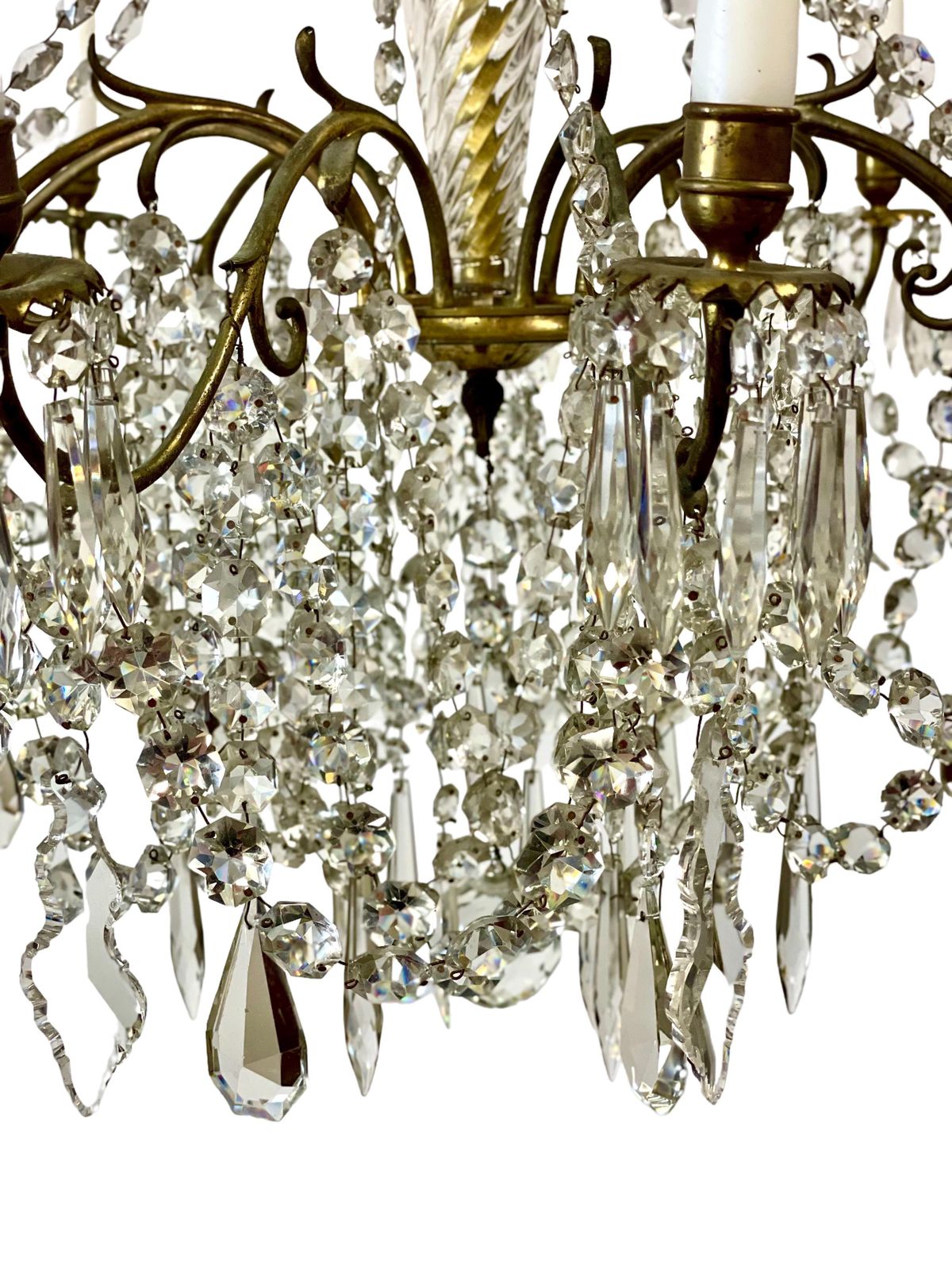 19th Century French Louis XV Crystal Chandelier photo 4793.0