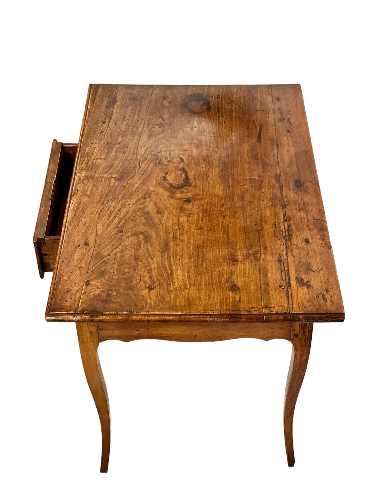 18th Century Louis XV Walnut Table Or Ladies Desk photo vintage