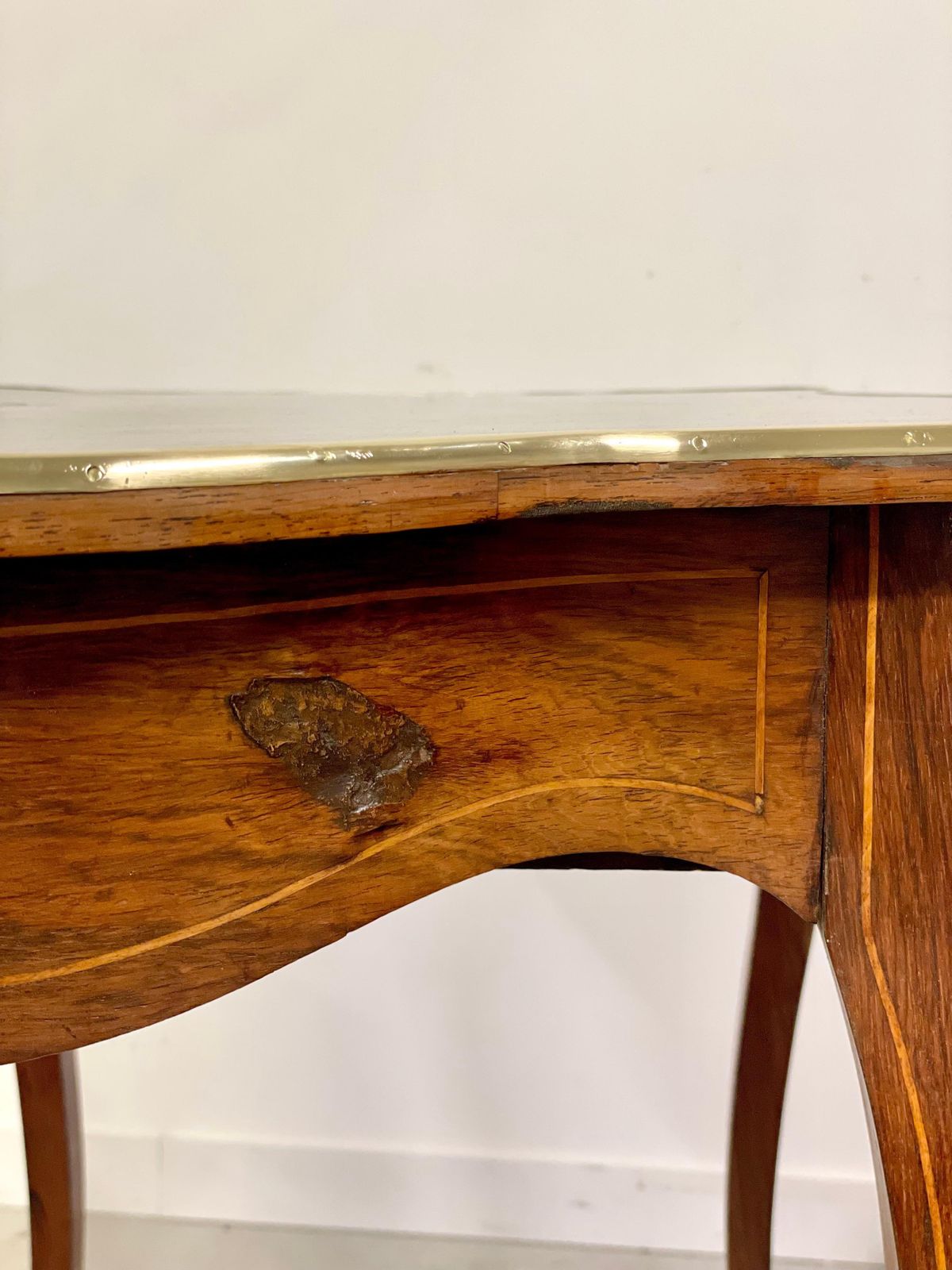 Furniture 19th Century Louis XV Style Writing Desk Or Center Table photo