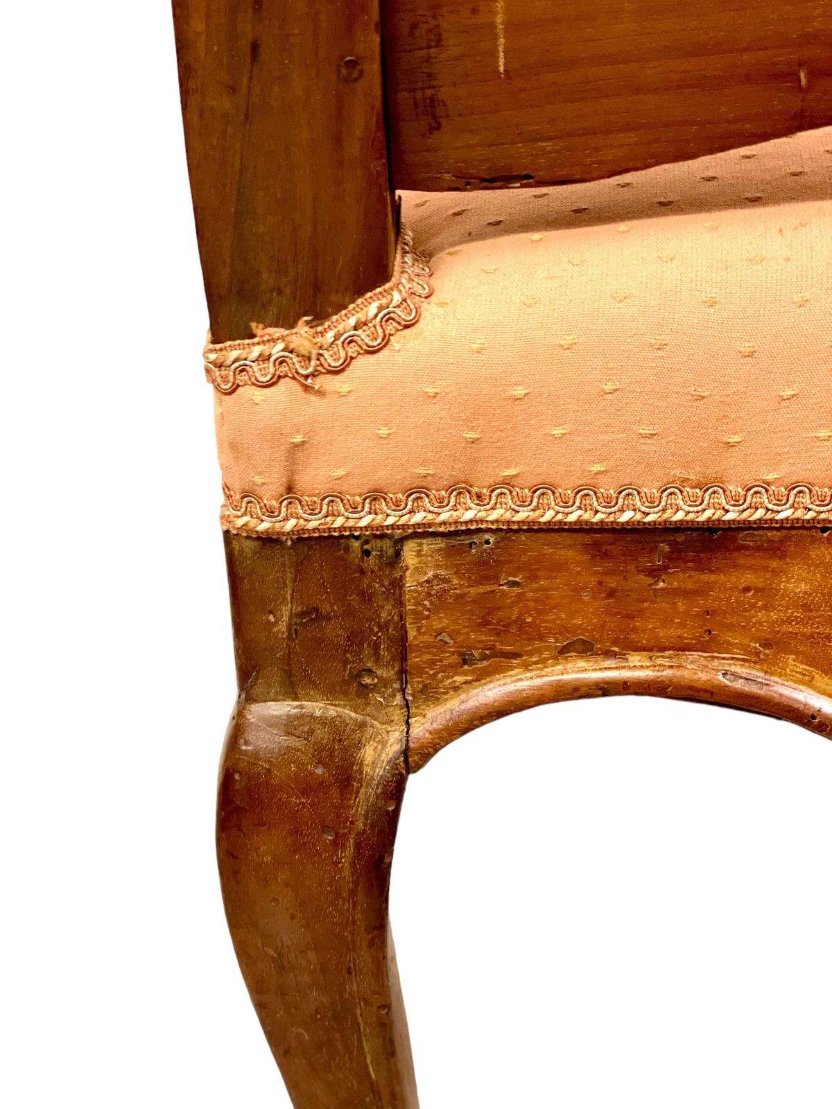 photo vinterior 1720s French Regence Pair Of Beech Slipper Chairs