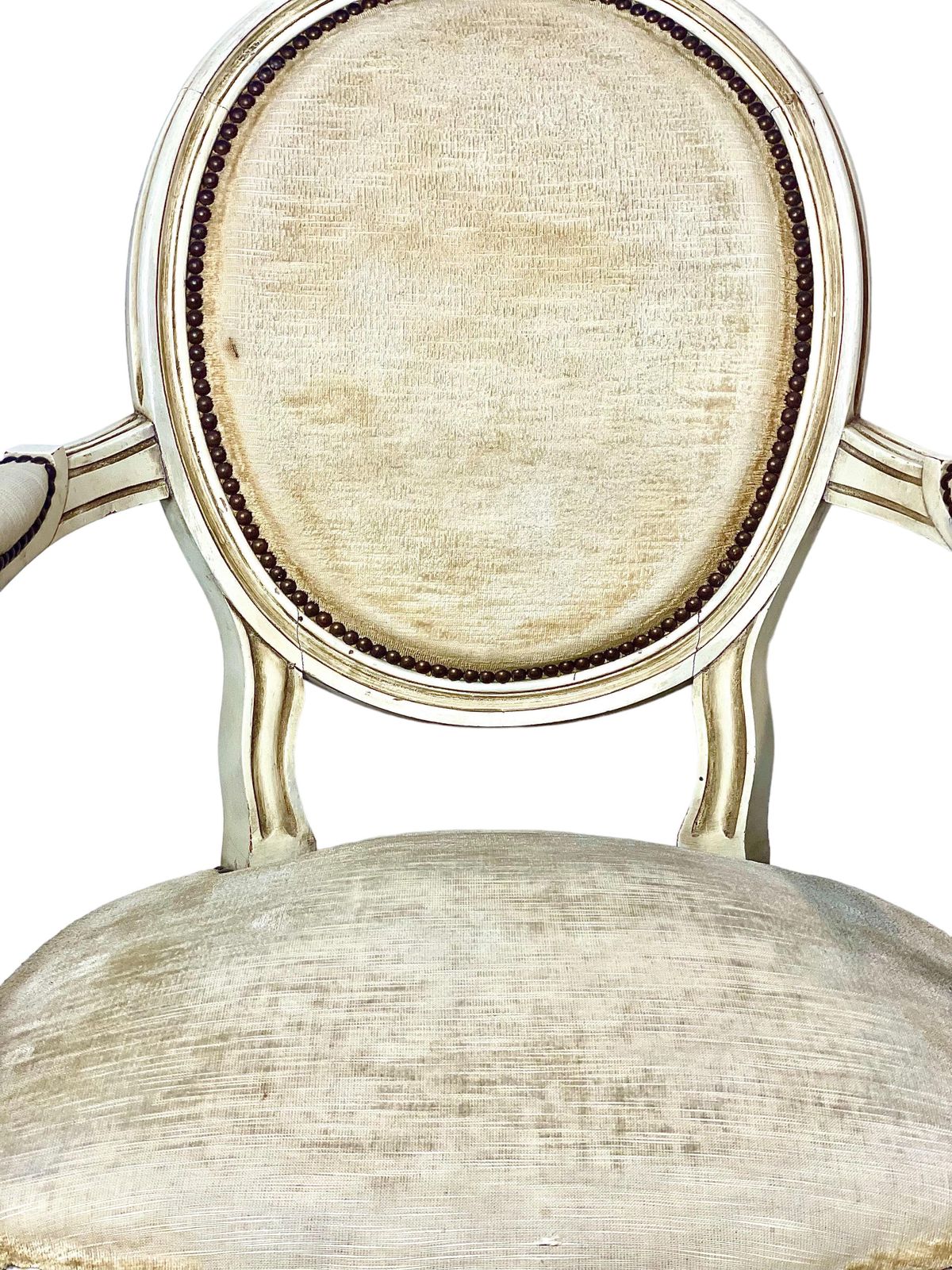 19th Century Pair Of French Louis XVI Style Cabriolet Armchairs photo 1624.0