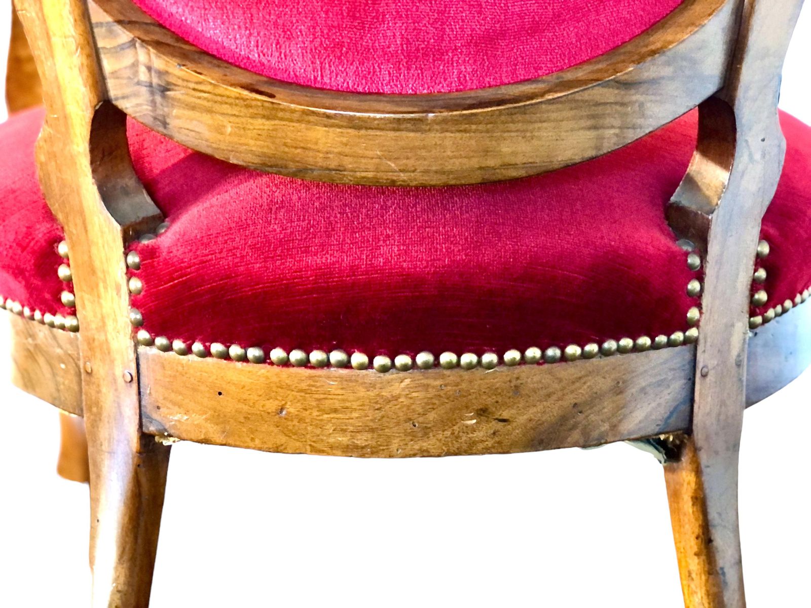 19th Century Pair Of Louis Philippe Period Walnut Armchairs photo Furniture