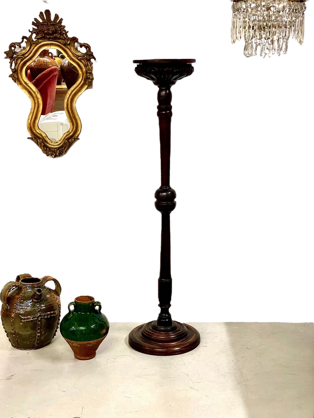 17th Century French Torchère, Or Pedestal photo for sale