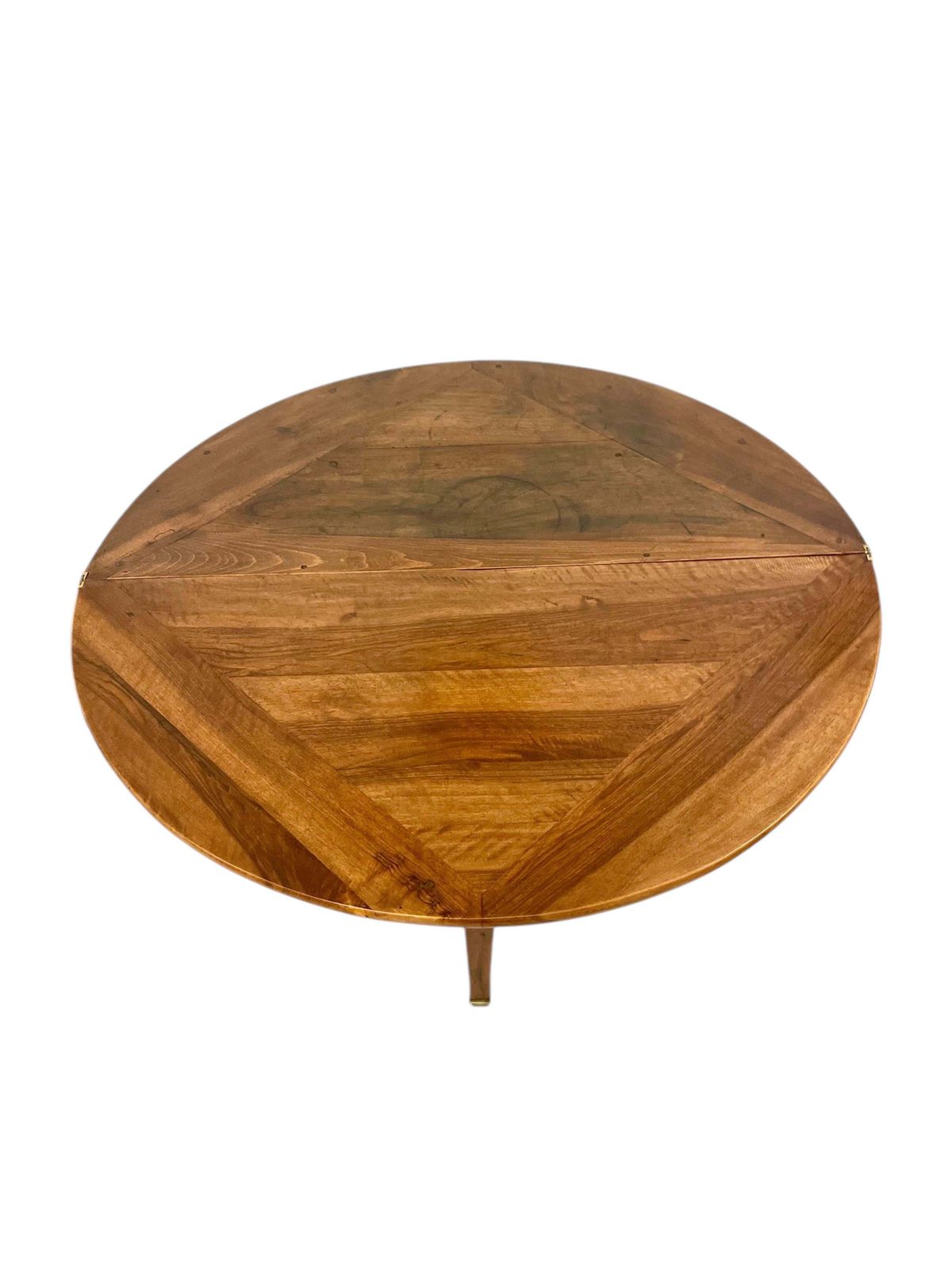 19th Century Walnut Folding Dining Or Console Table photo for sale
