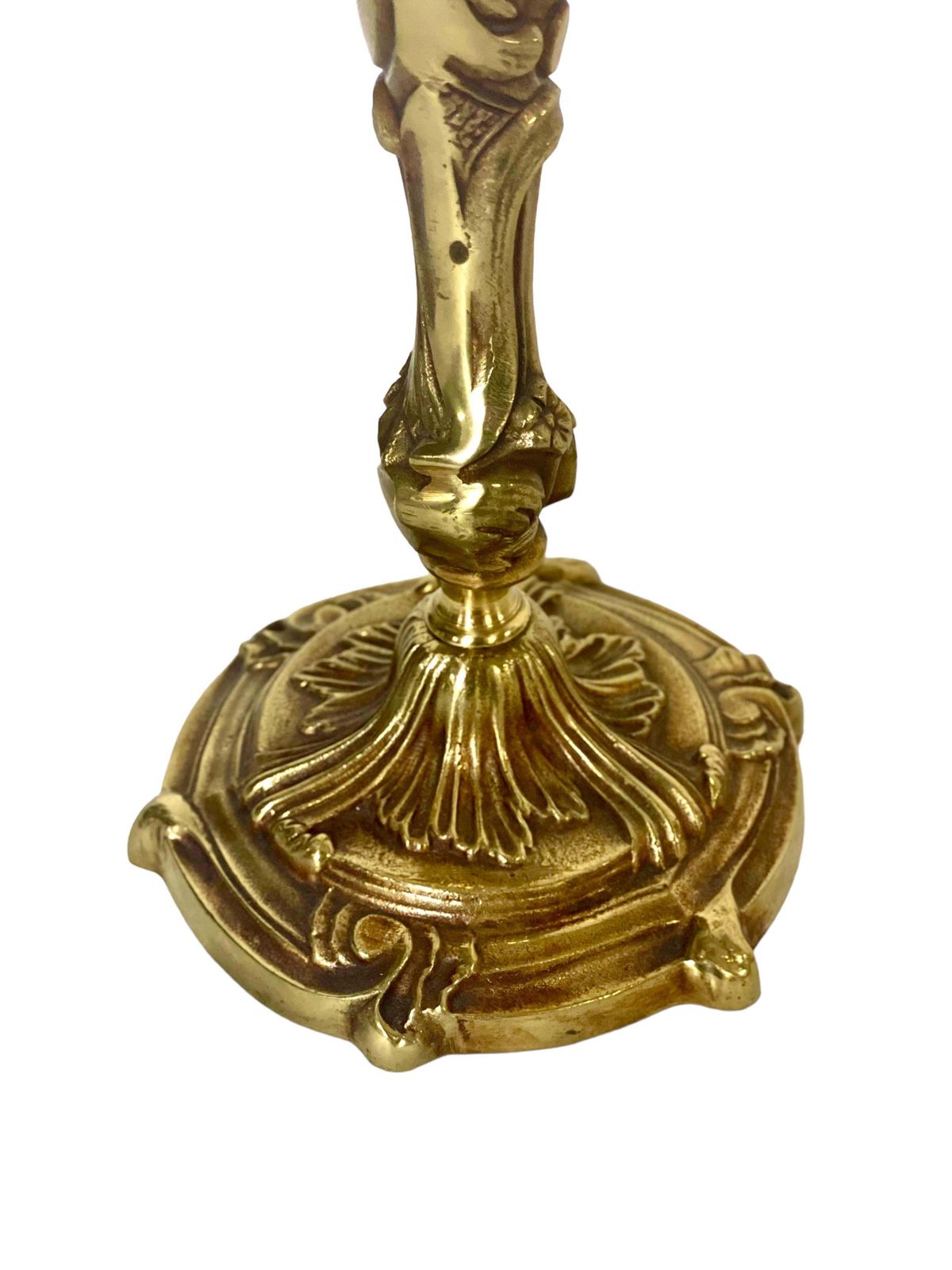 Large French Gilt Bronze Five Arm Candelabra photo 618.0