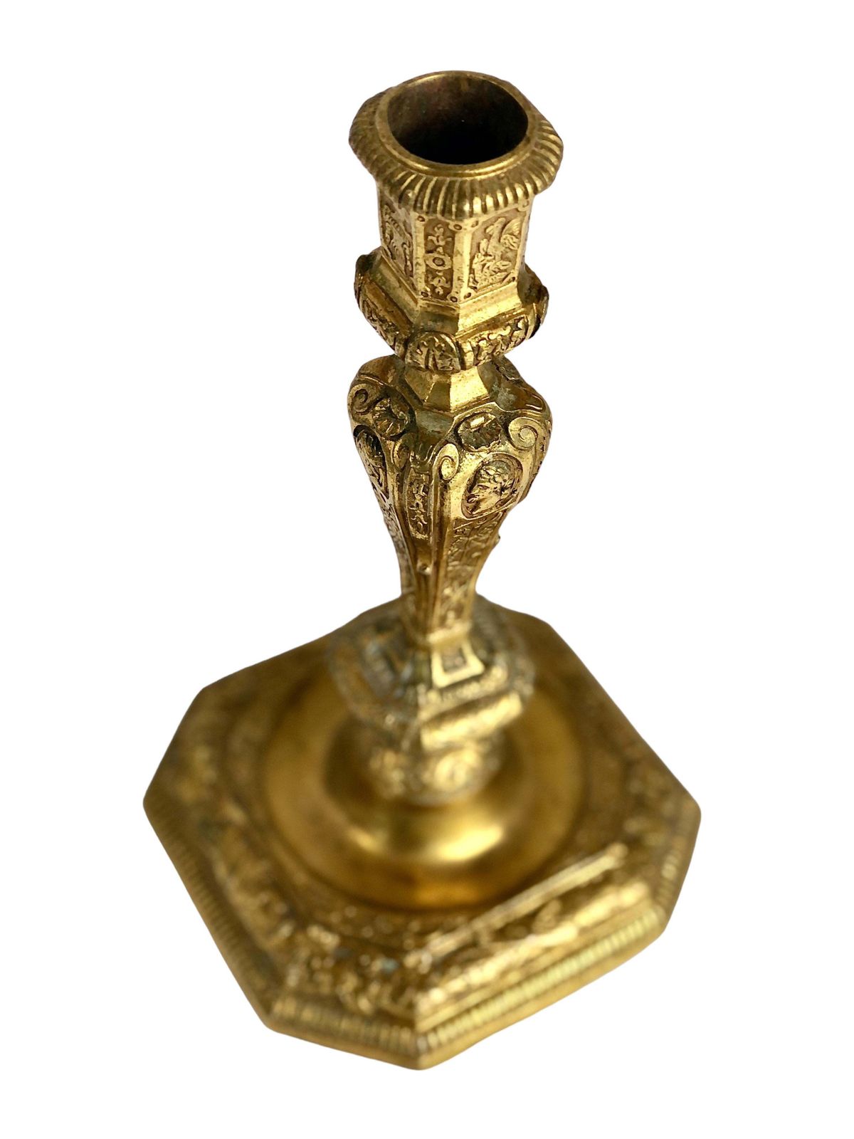 19th Century French Louis XIV Syle Gilt Bronze Candelabra photo 1918.0