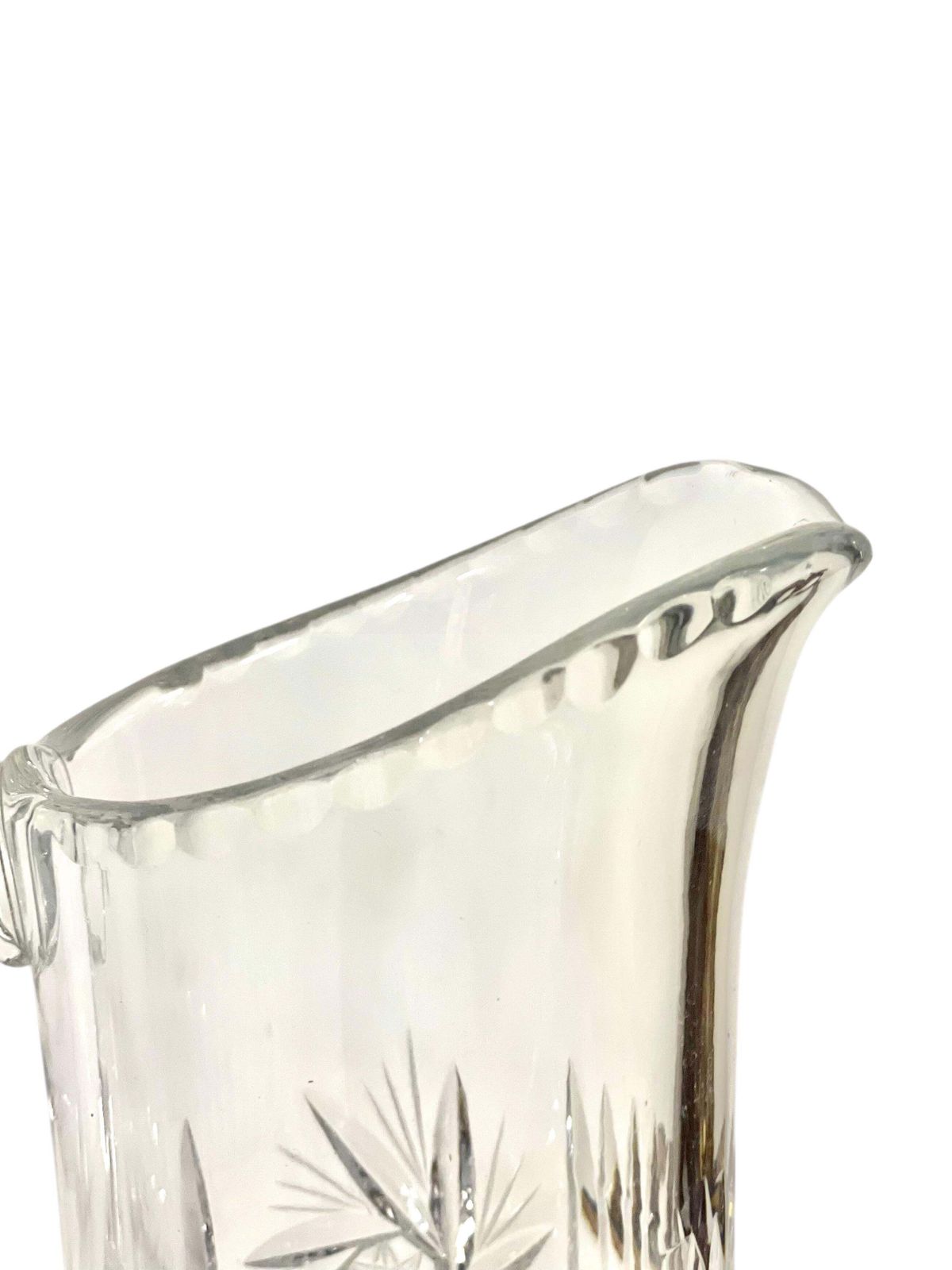 Pair Of  Crystal Carafes In The Saint Louis Style 20th Century photo 943.0
