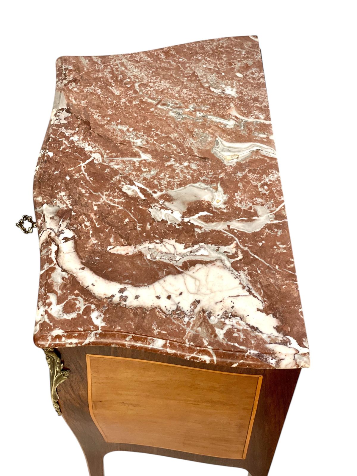 1778.0 Louis XV Style Petite Marquetry Commode 19th Century photo