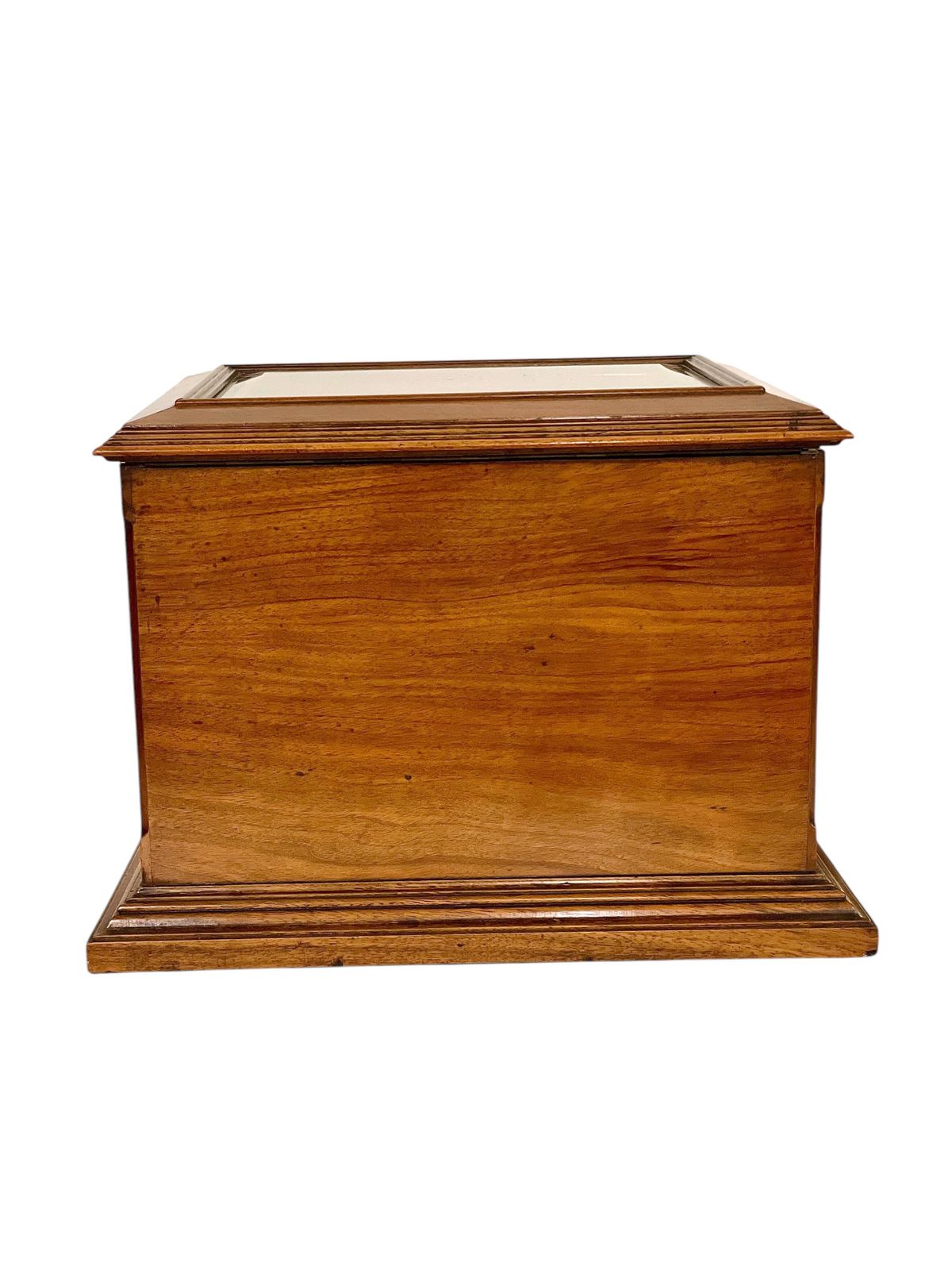 19th Century Walnut And Glazed Liquor Cabinet Or Tantalus photo Furniture