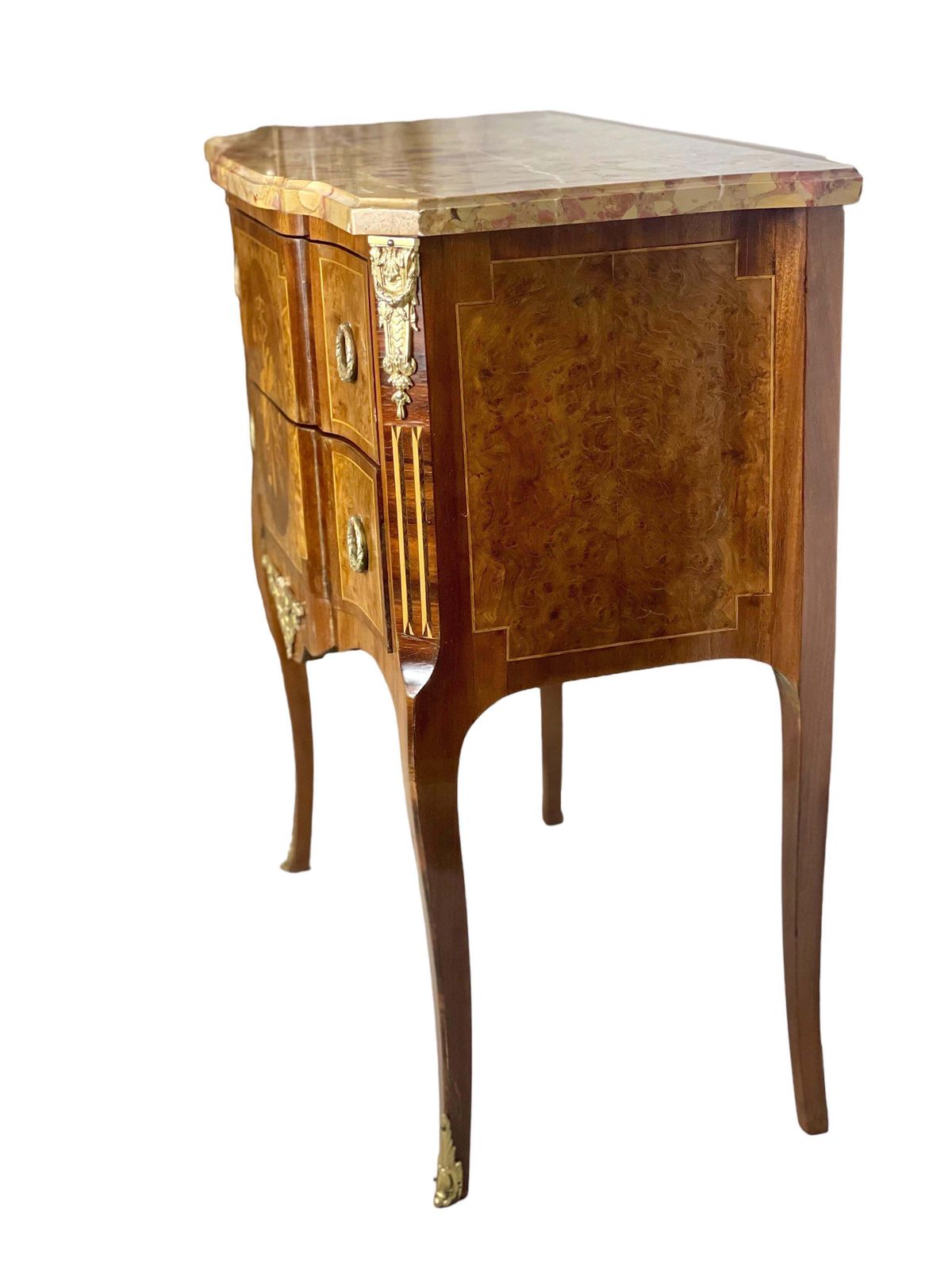 19th Century Louis XVI Style Petite Commode 'Sauteuse' photo Furniture