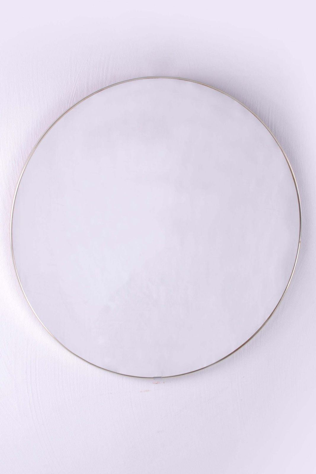 Vintage Large Wall Mirror With Gold Colored Edge, 1960s photo furniture