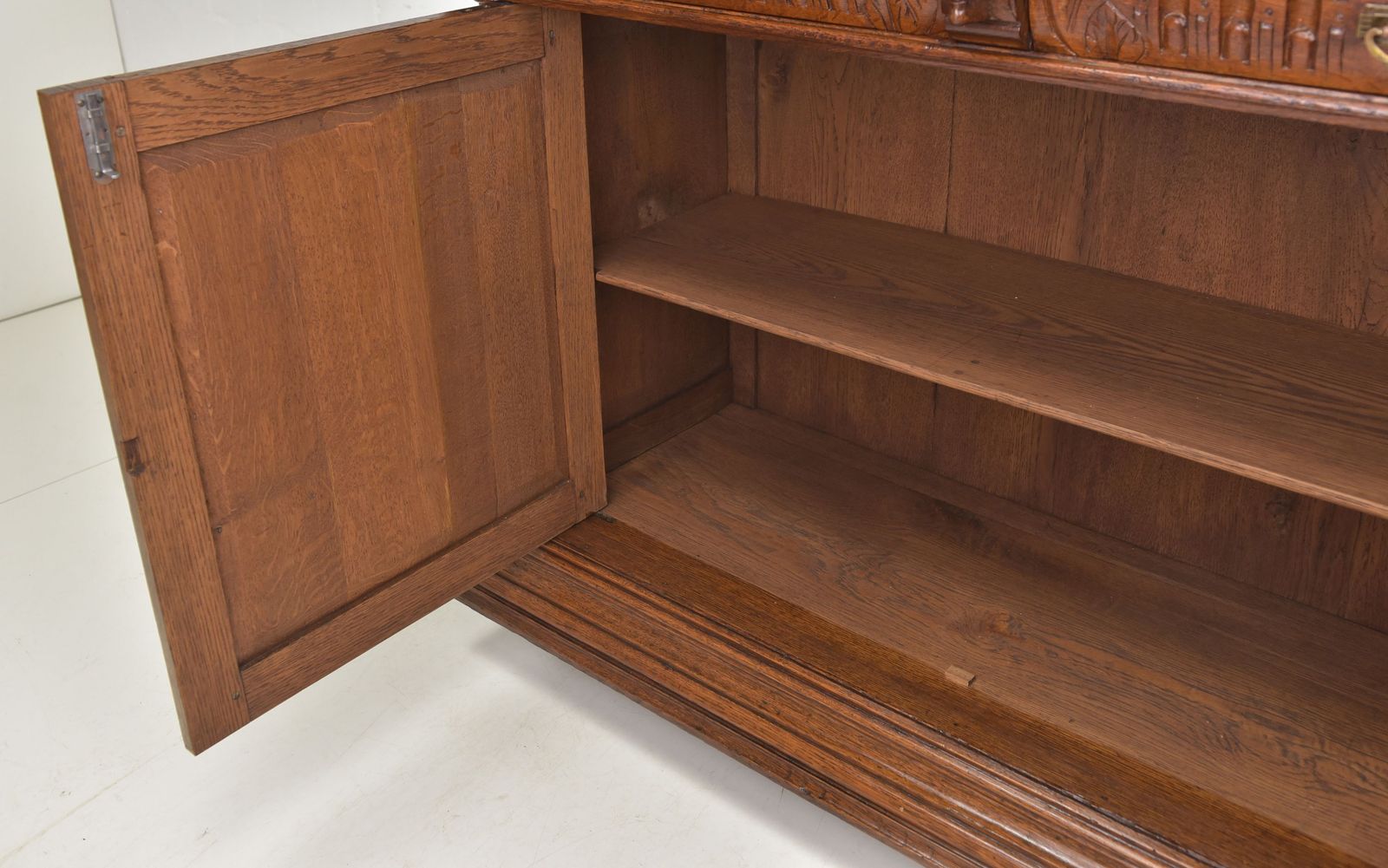 Antique! Sideboard, Chest Of Drawers, Restored, Solid Oak, Wilhelminian Style, Circa 1900 photo Furniture