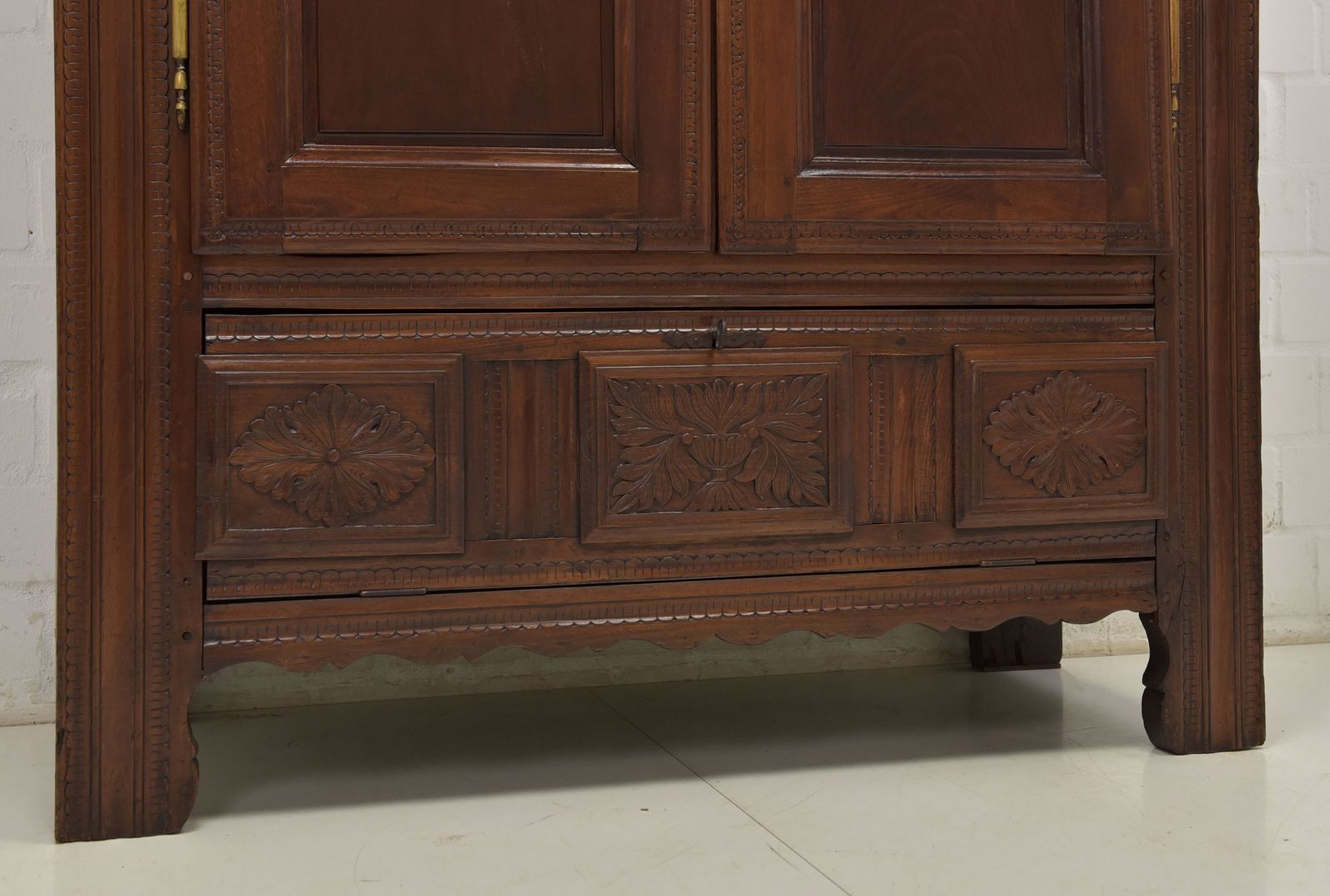 photo for sale Antique! Small Wardrobe Restored Breton Circa 1820 Hallway Cupboard