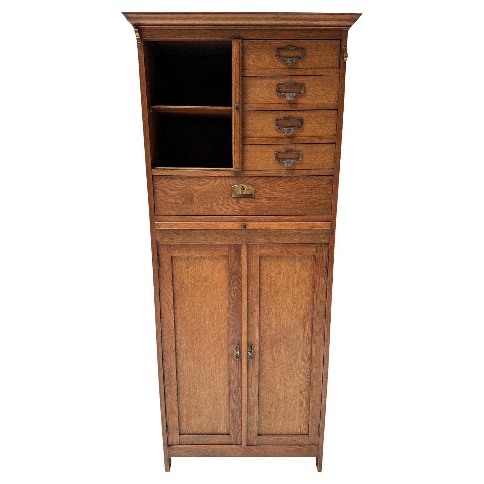 Art Nouveau Filing Cabinet Or Bookcase, 1900s
