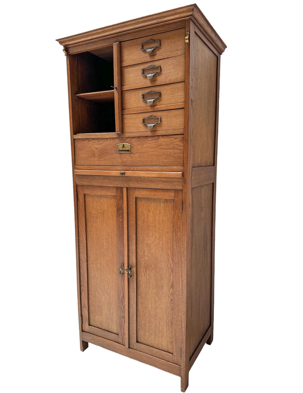 Art Nouveau Filing Cabinet Or Bookcase, 1900s photo 1796.0