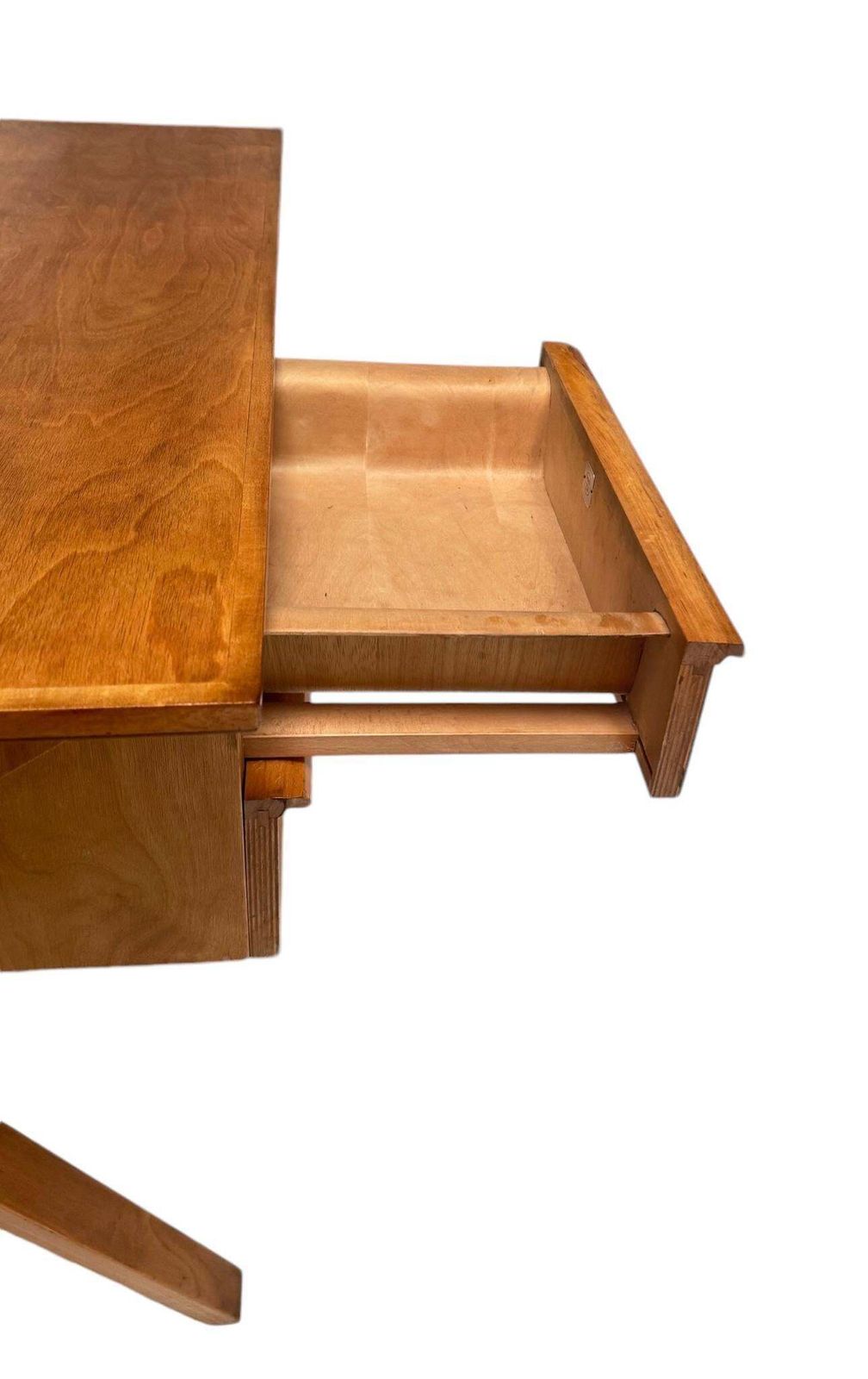Cees Braakman Mid Century Modern Eb02 Writing Table For Pastoe, 1950s photo vintage