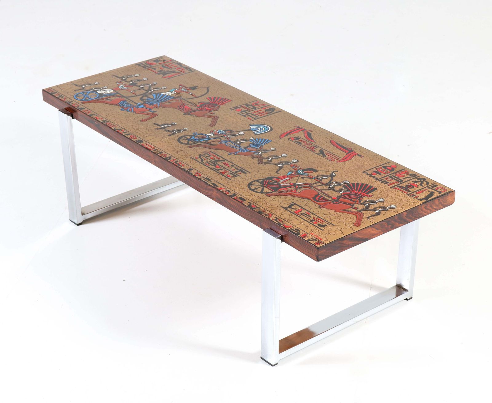 Belgium Mid Century Modern Coffee Table With Tiles By Denisco, 1960s photo furniture