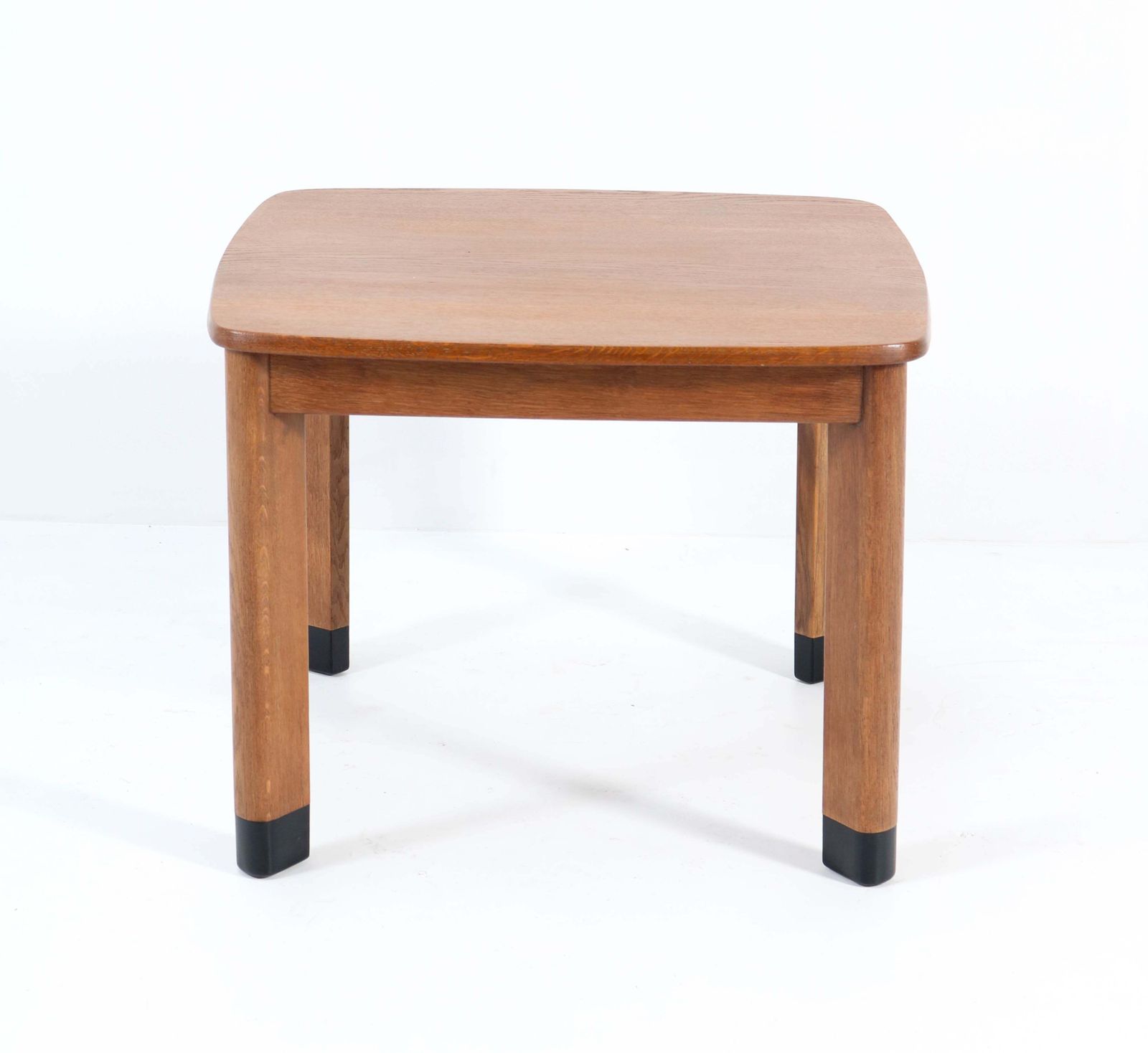 Oak Art Deco Amsterdam School Coffee Table In The Style Of Piet Kramer, 1920s photo Furniture