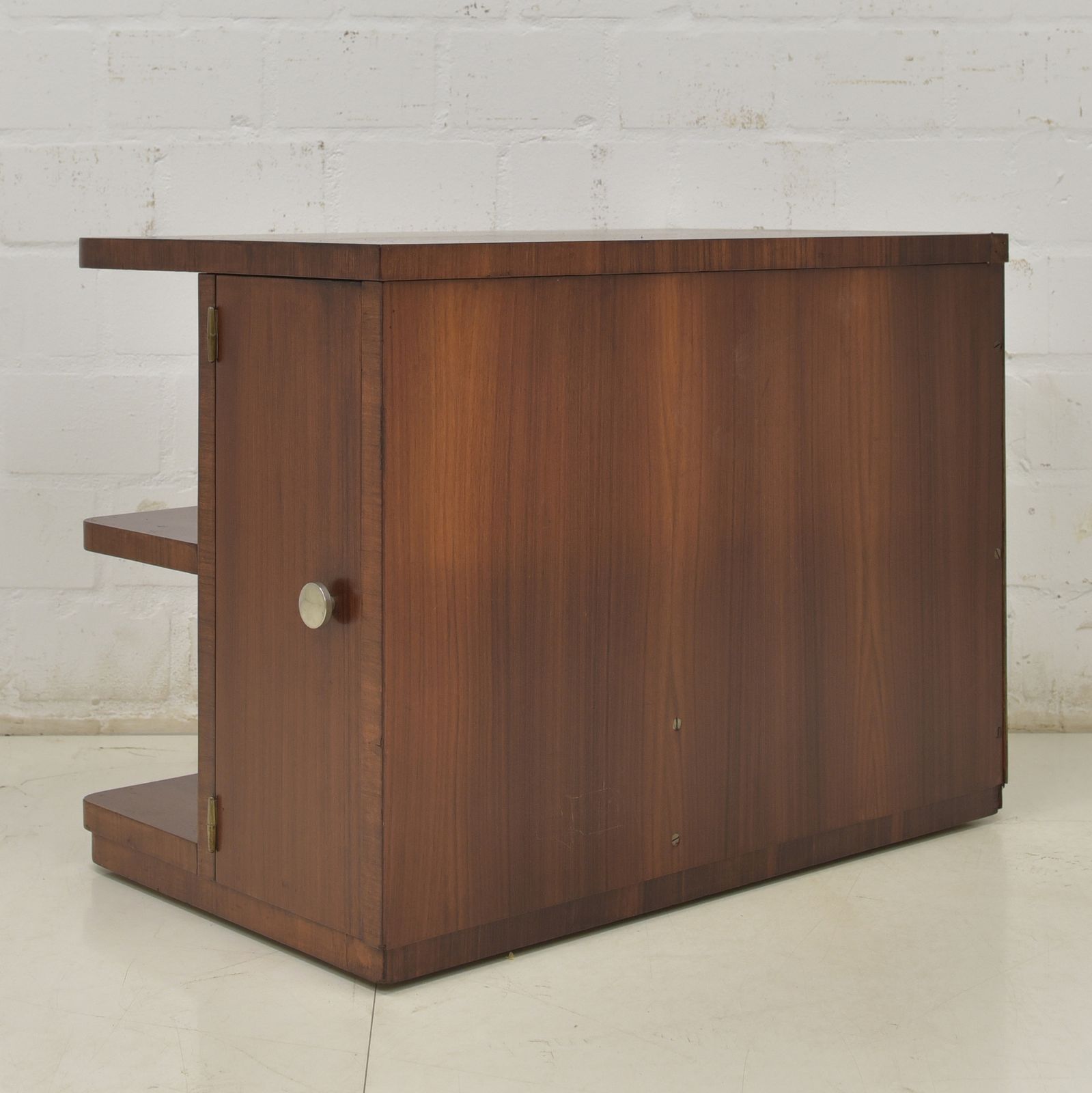 Furniture Antique! Small Mid Century Art Deco Mahogany Sideboard photo