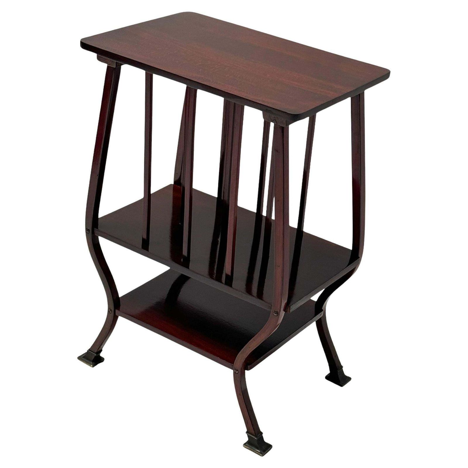 Vienna Secession Side Table By Gustav Siegel For Gebrüder Thonet Austria, 1900s