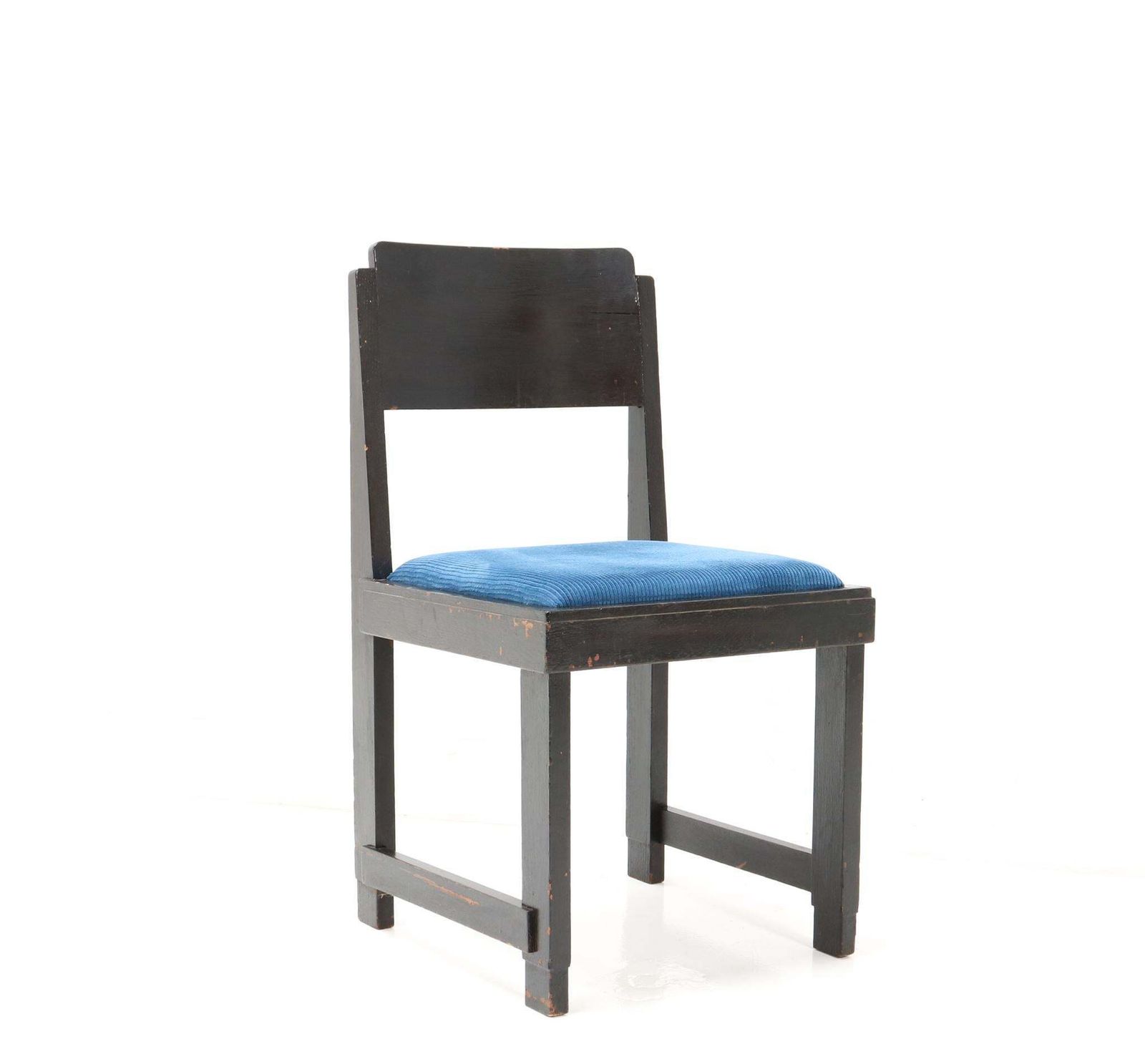 Set Of Ten Art Deco Modernist Dining Room Chairs By Frits Spanjaard, 1920s photo vintage