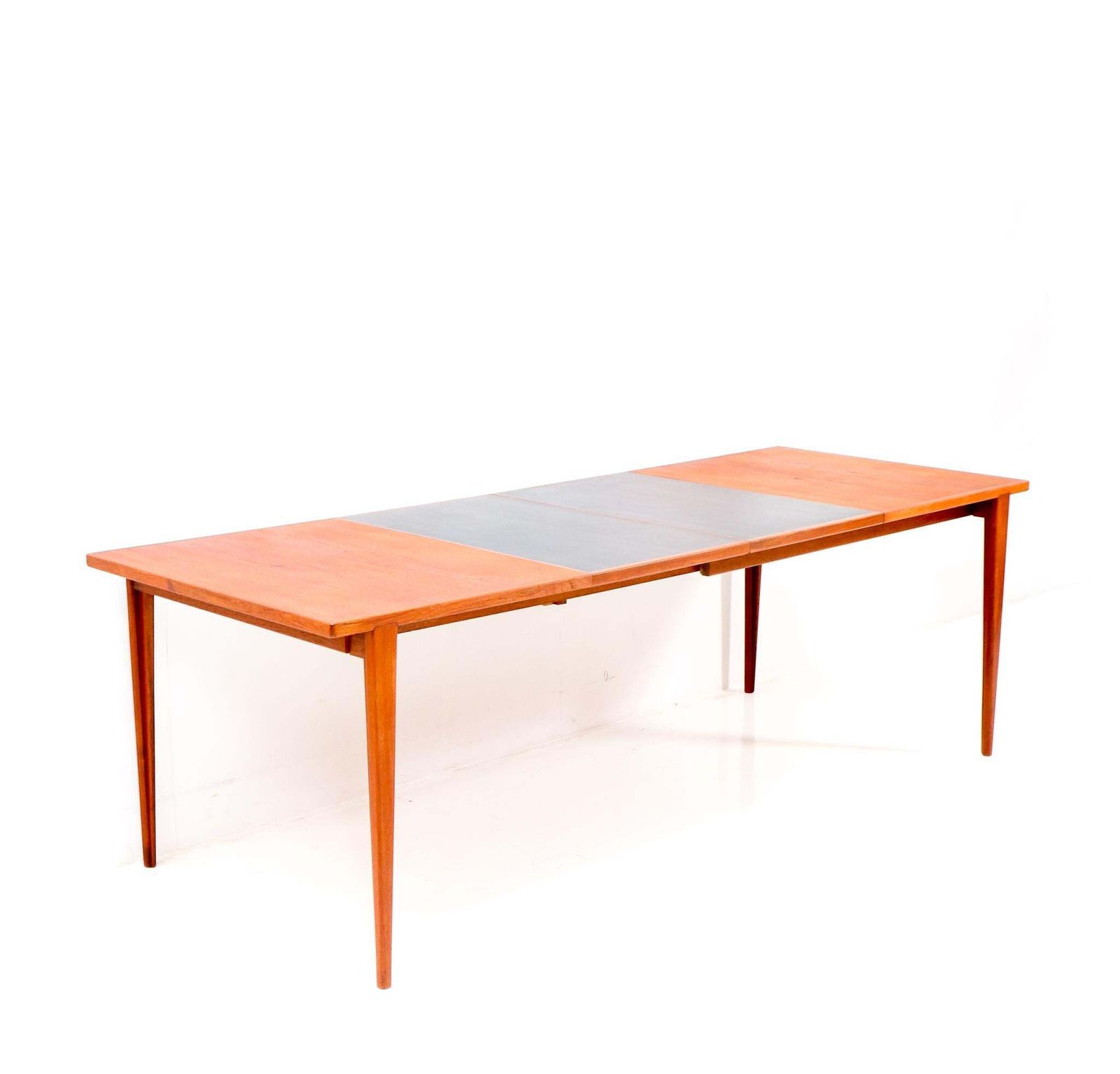 Mid Century Modern Teak Dining Room Table By Henry Rosengren Hansen, 1960s photo Furniture