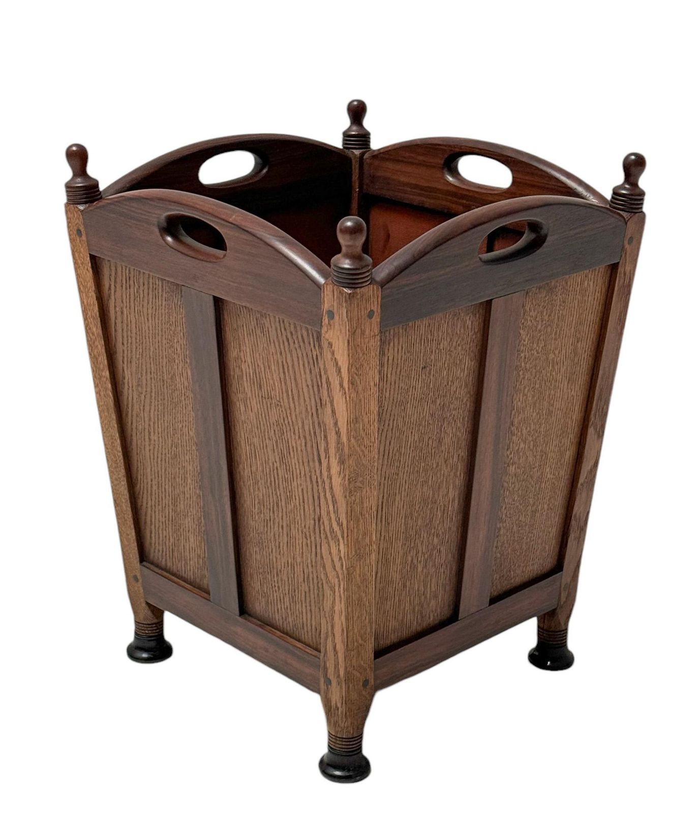 Jac. Van Den Bosch Art Deco Amsterdamse School Litter Basket For 'T Binnenhuis photo Home Decor
